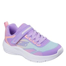 Skechers Gore And Strap Ombre Sparkle Mesh S Runners Girls