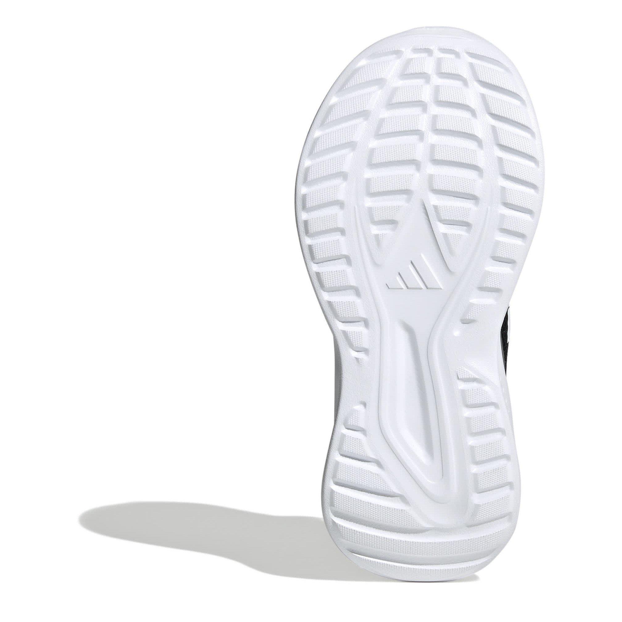 CBlk/Wht/Carbon - adidas - FortaRun 4.0 Childrens Shoes - 6