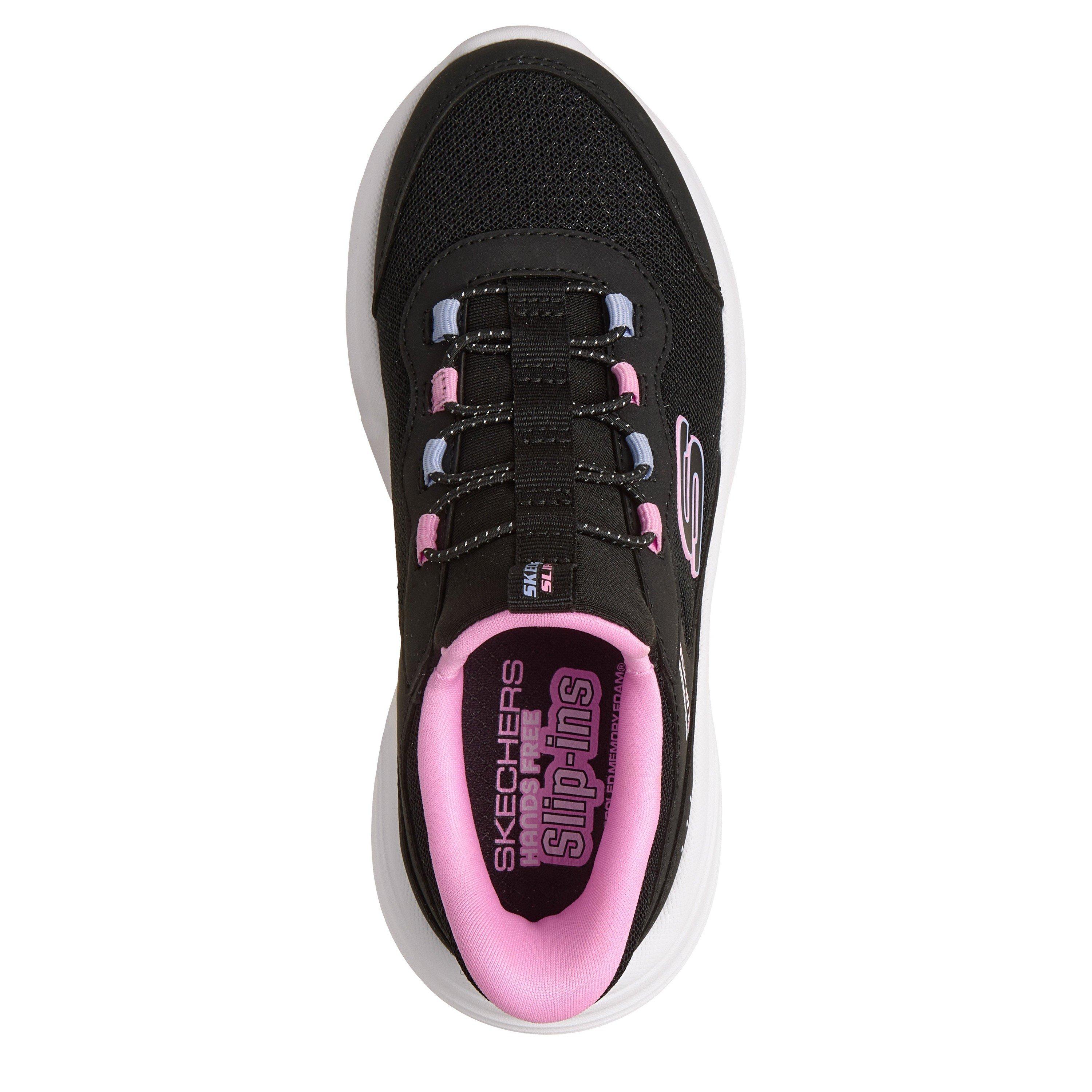 Black/Pink - Skechers - Slip-ins Bounder Shoes Childrens - 4