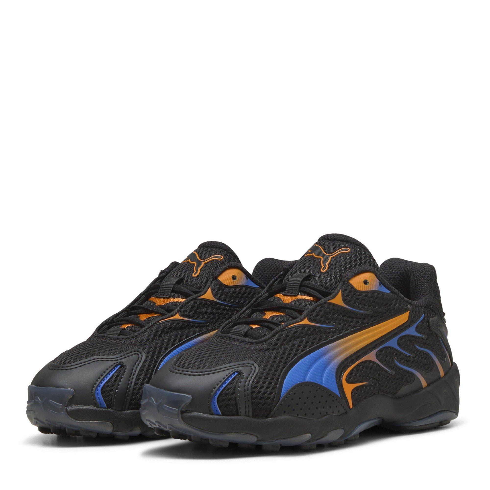Black-Orange - Puma - Unisex Kids' Inhale Low-Top Trainers - 1