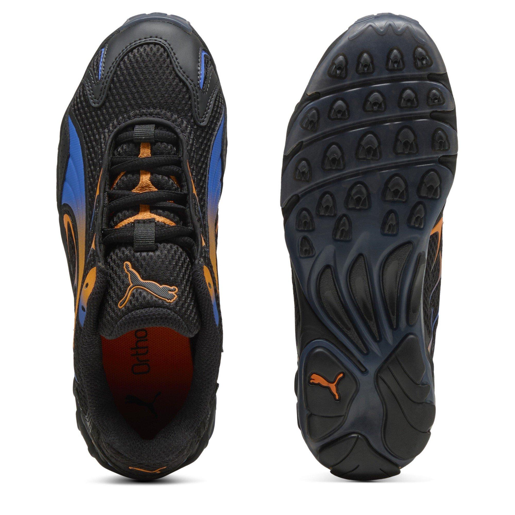 Black-Orange - Puma - Unisex Kids' Inhale Low-Top Trainers - 4