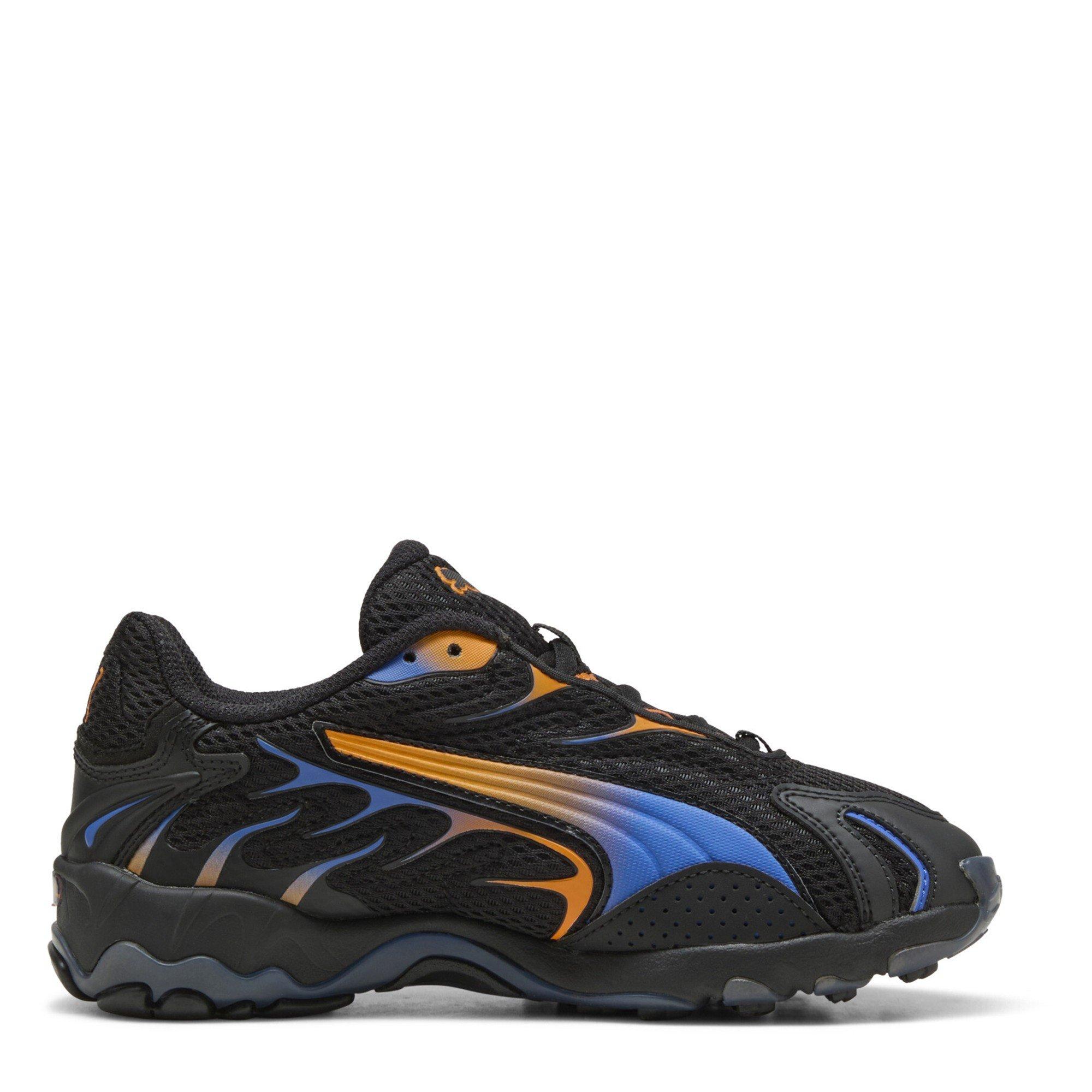 Black-Orange - Puma - Unisex Kids' Inhale Low-Top Trainers - 5