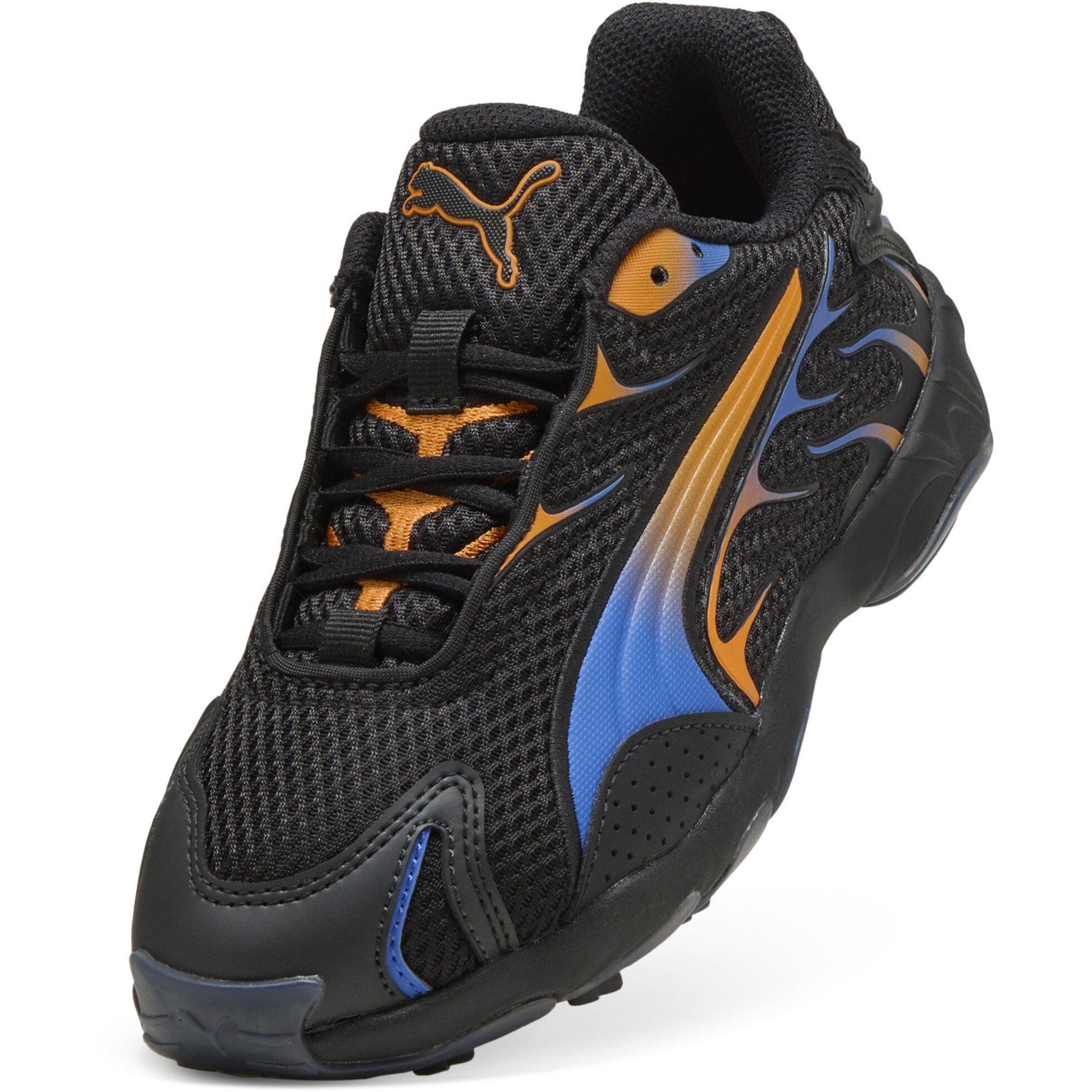 Black-Orange - Puma - Unisex Kids' Inhale Low-Top Trainers - 8