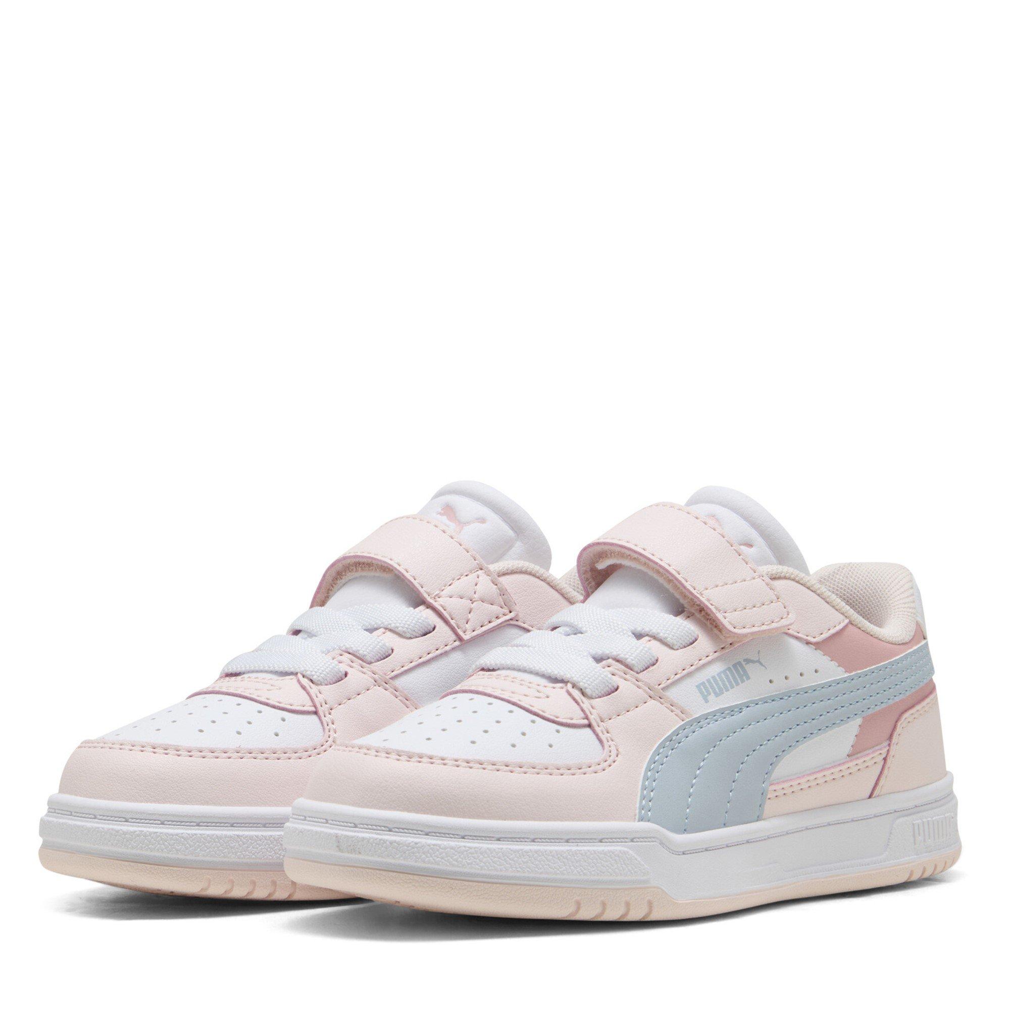 Puma Girls Caven Iii Kids - Wht/Pnk/Blu - 2 (34.5)