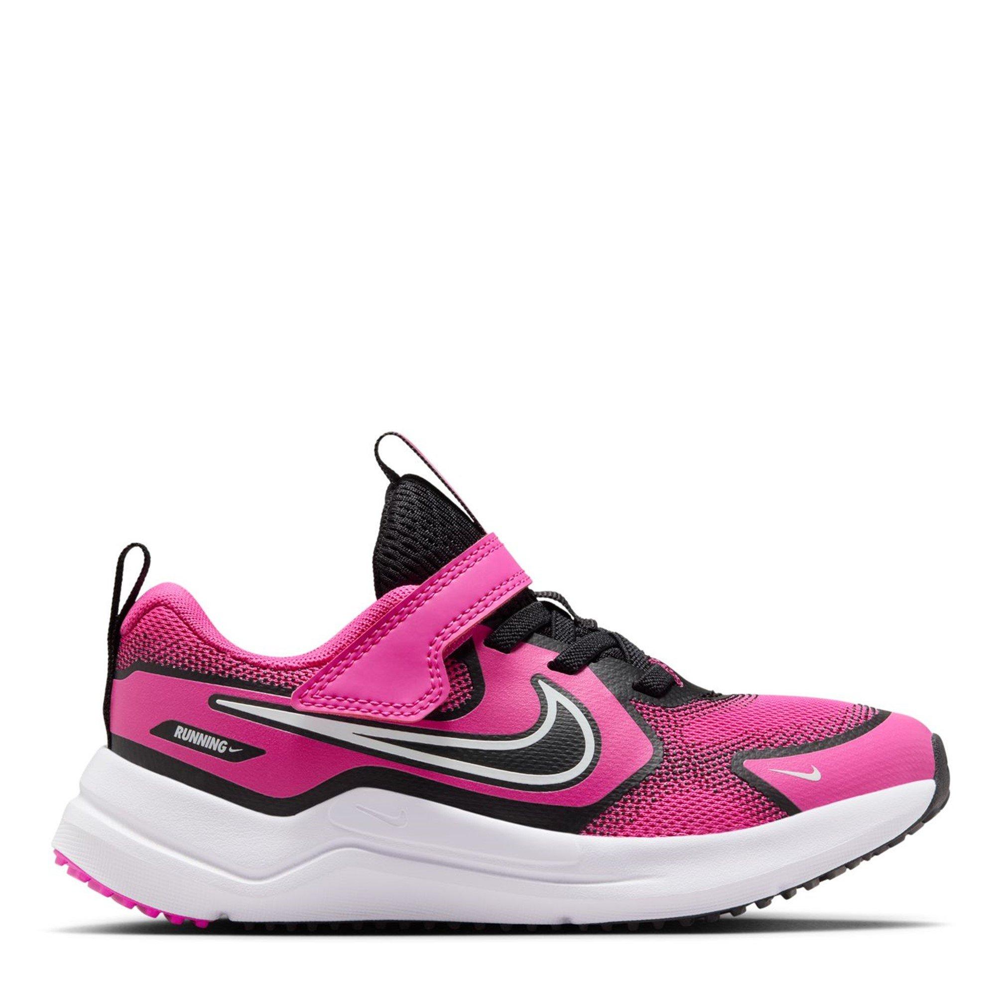 Nike Girls Cosmic Runners Childrens - Pink/Black - C10 (27.5)