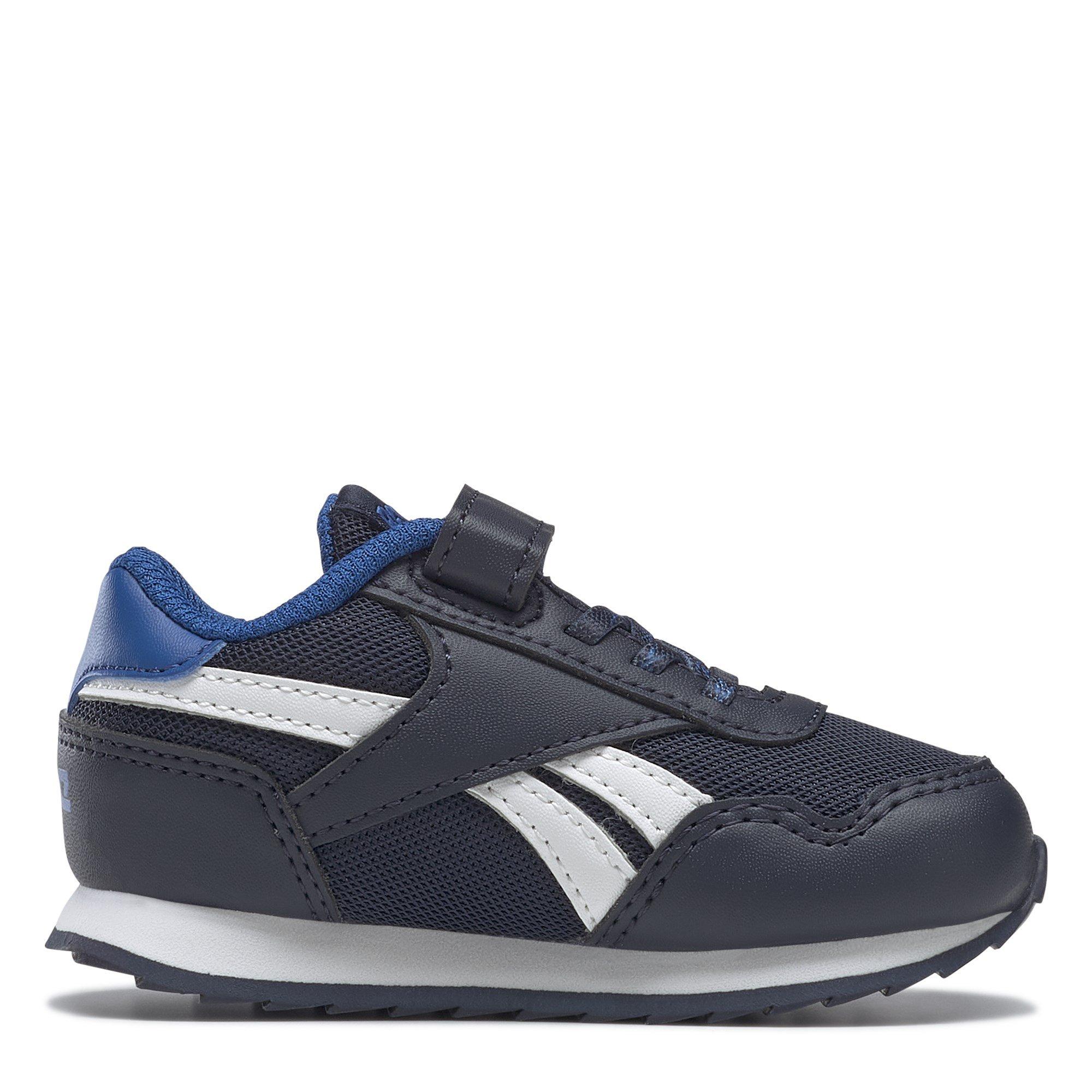 Navy/White - Reebok - Royal Classic Boys Trainers - 2