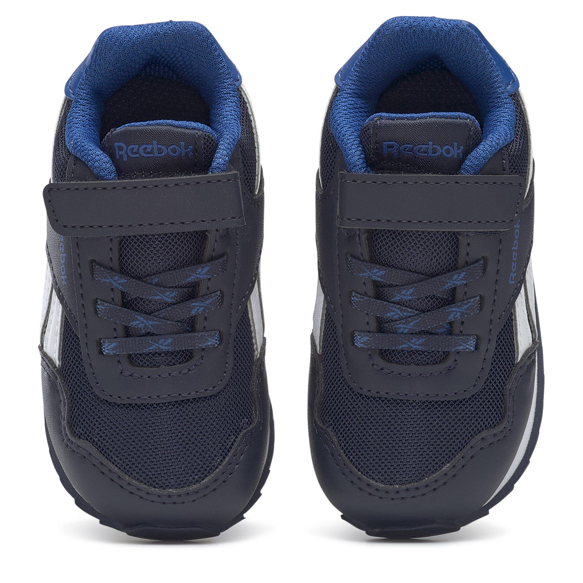 Navy/White - Reebok - Royal Classic Boys Trainers - 5