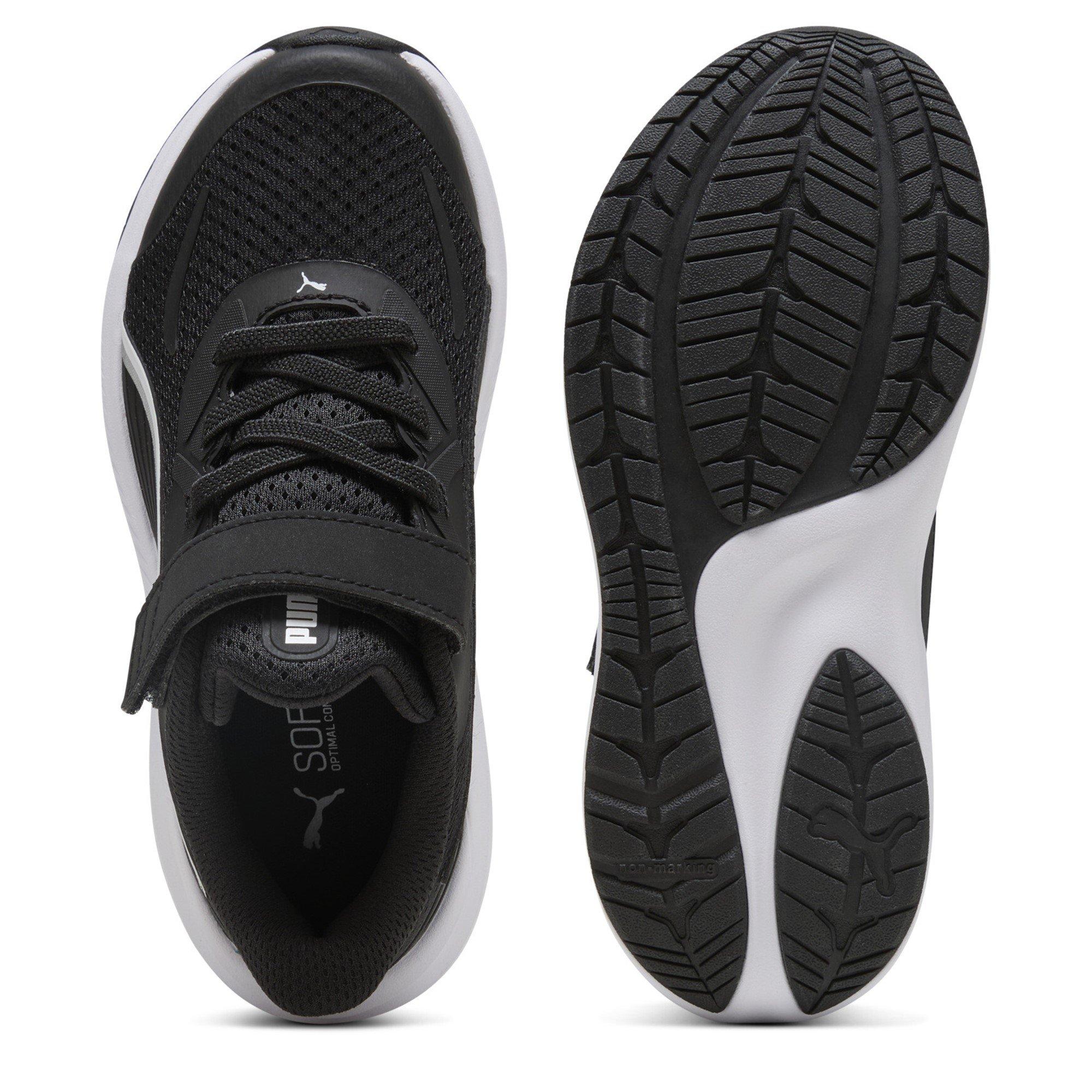 Blk-Wht-Silver - Puma - Skyrocket 2 Childrens Shoes - 3