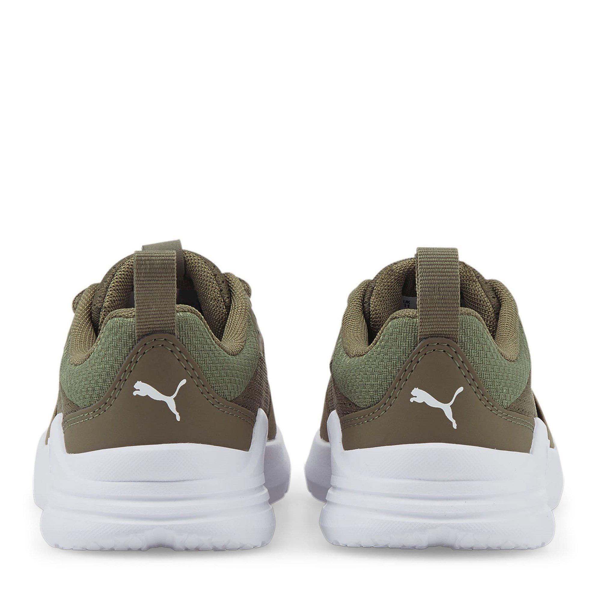 Gebrande Olijf - Puma - Wired Run Child Boys Trainers - 5