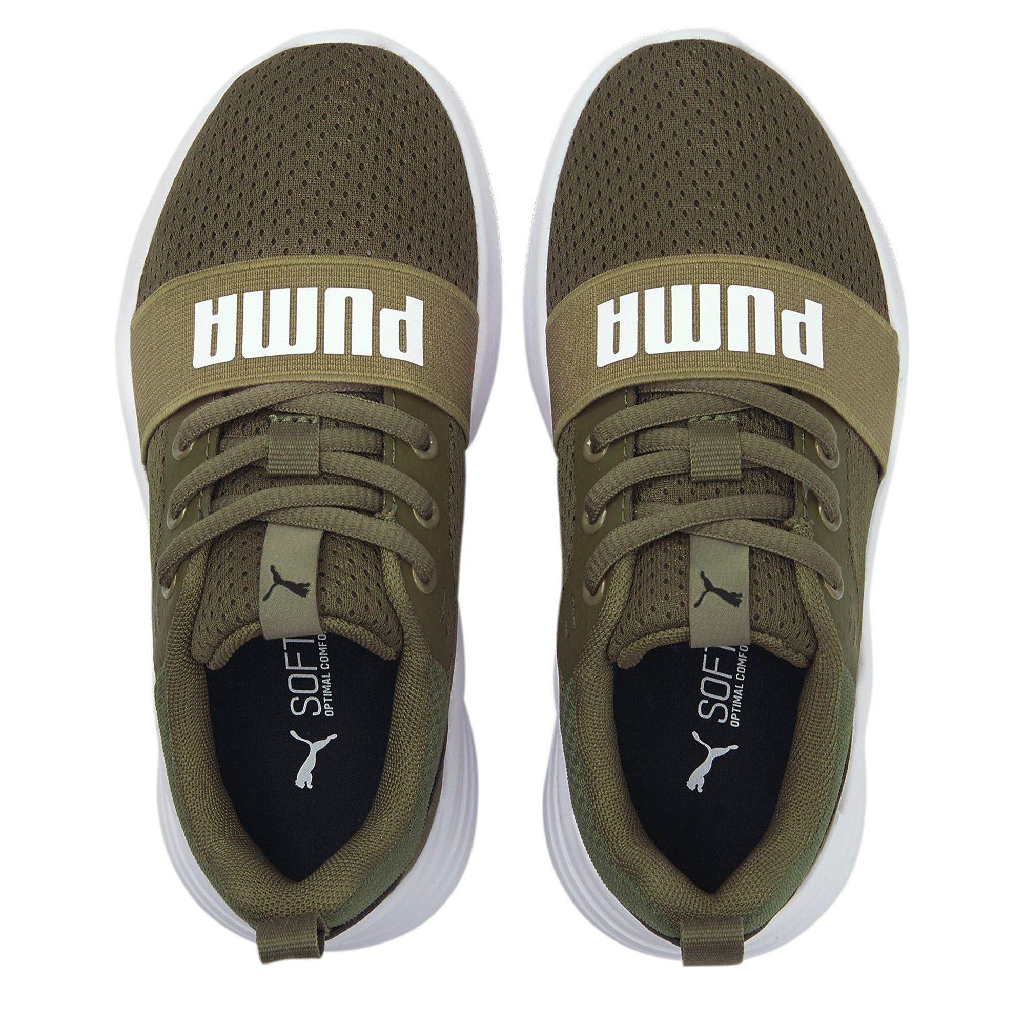 Gebrande Olijf - Puma - Wired Run Child Boys Trainers - 6