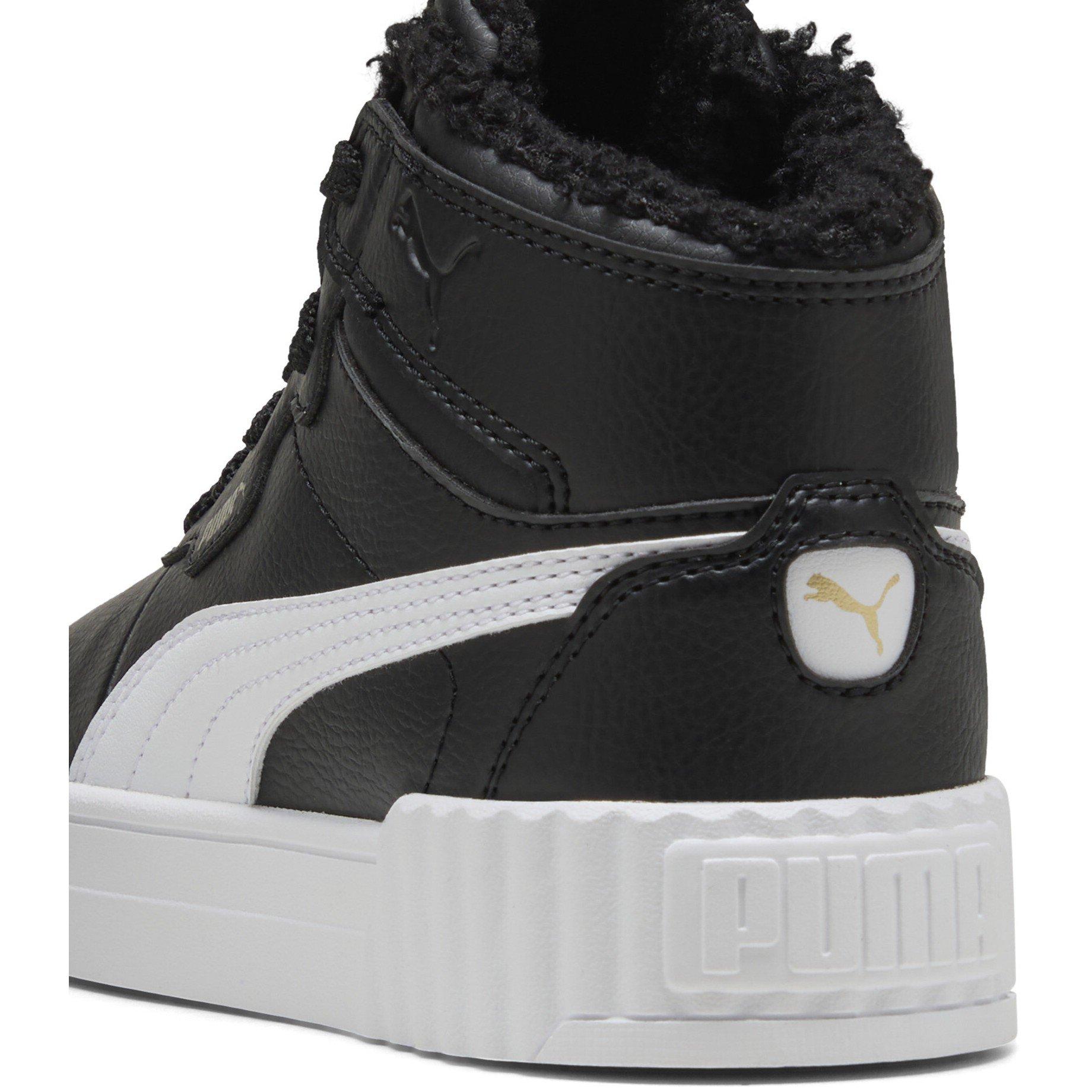 Noir-Blanc - Puma - Unisex Kids' Carina 3.0 Mid High-Top Trainers - 5
