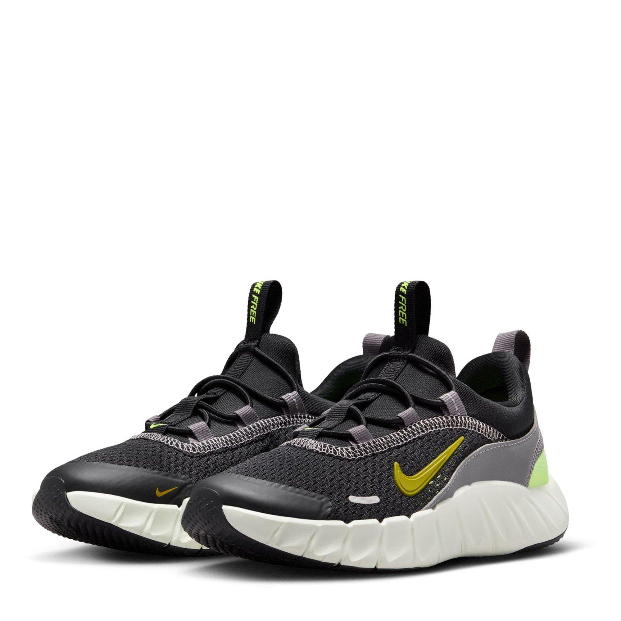 Black/Saffron - Nike - Kids' Trainers - 3
