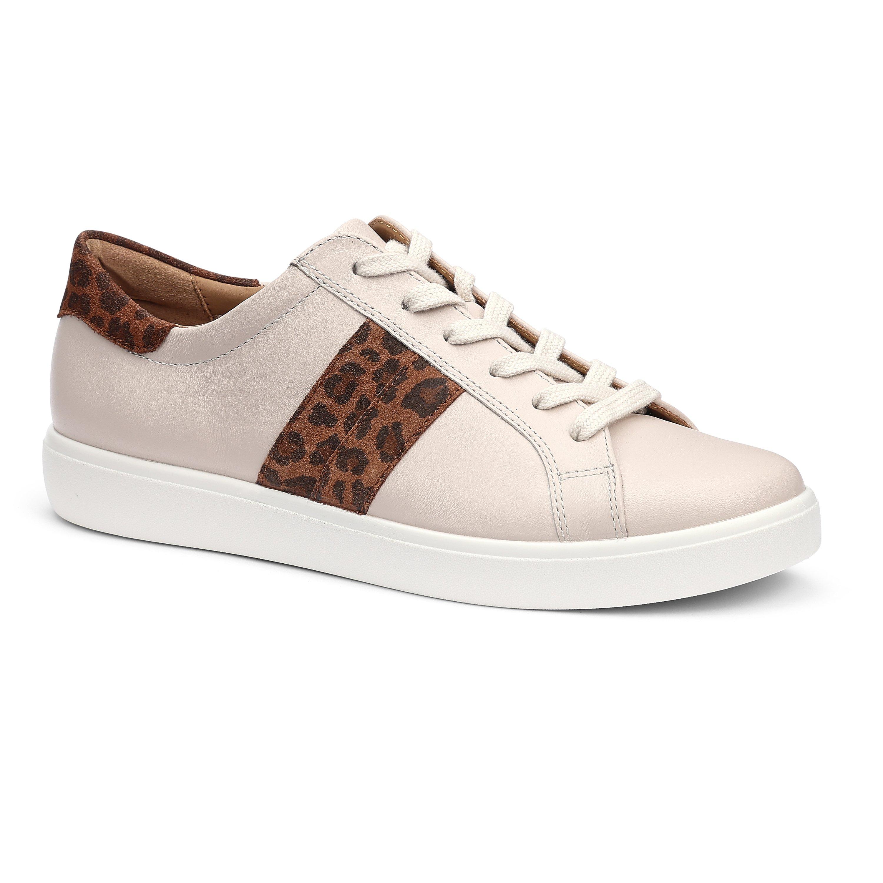 White Sand-Leop - Hotter - Switched Standard Fit Trainers - 2