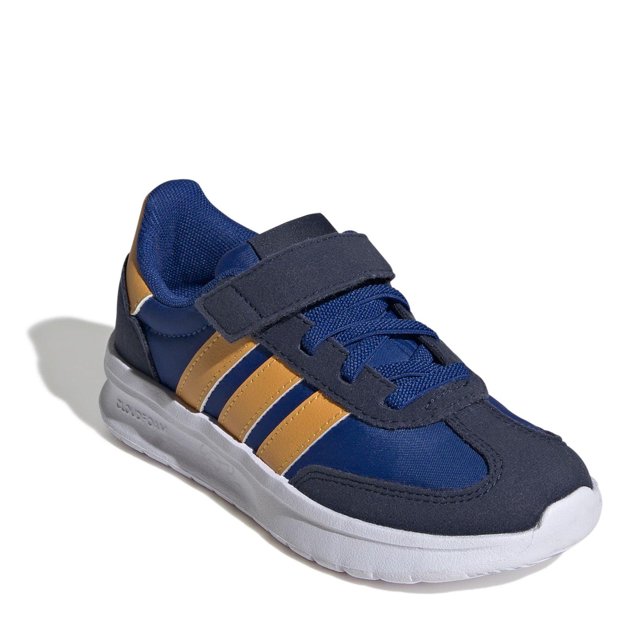 Ryl/Gld/Nvy - adidas - Run 70s 2.0 Shoes Childrens - 3