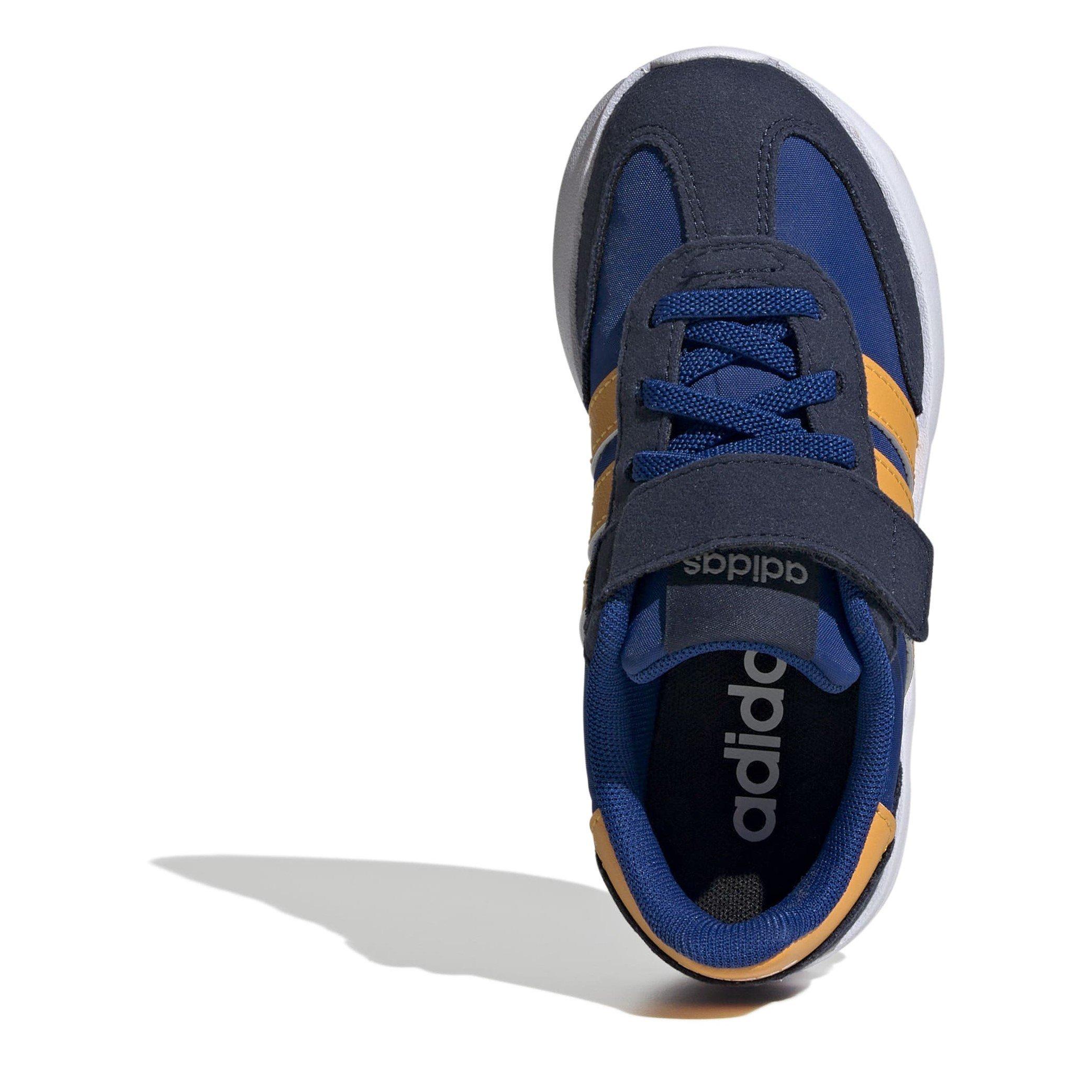 Ryl/Gld/Nvy - adidas - Run 70s 2.0 Shoes Childrens - 5