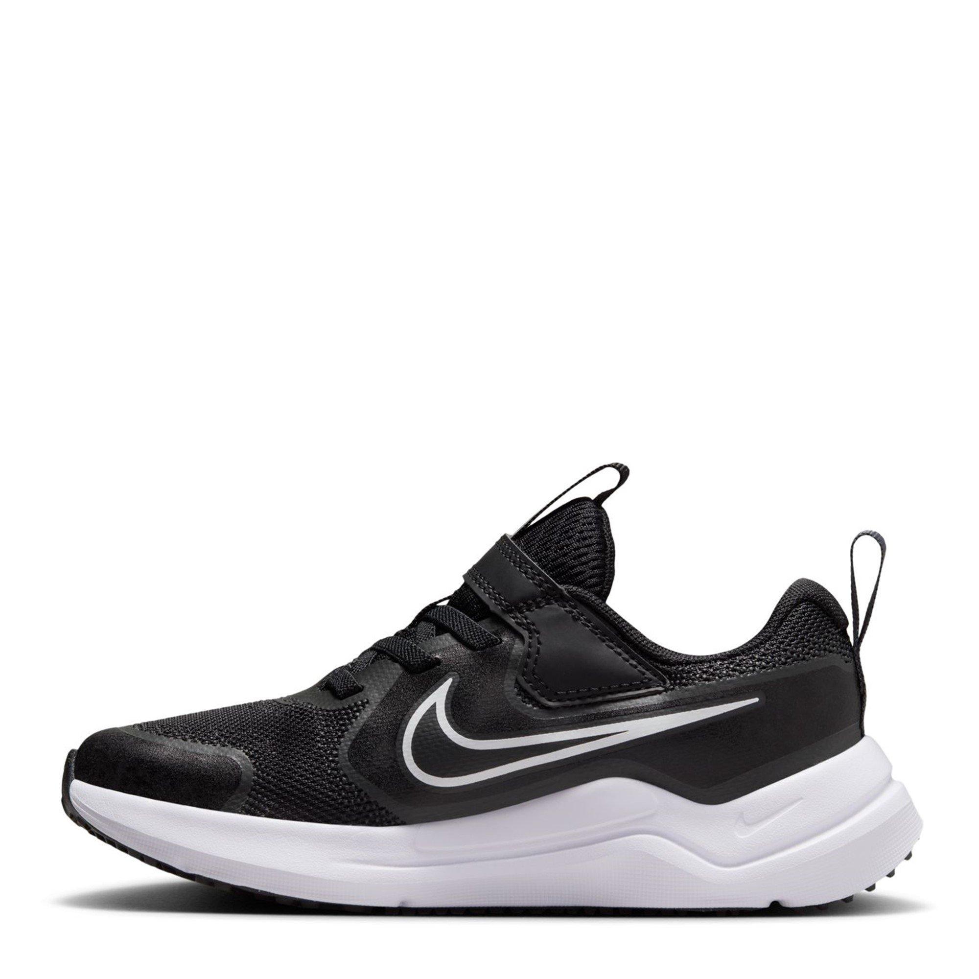Blk/Wht/Anthra - Nike - Cosmic Runner Childrens Shoes - 2