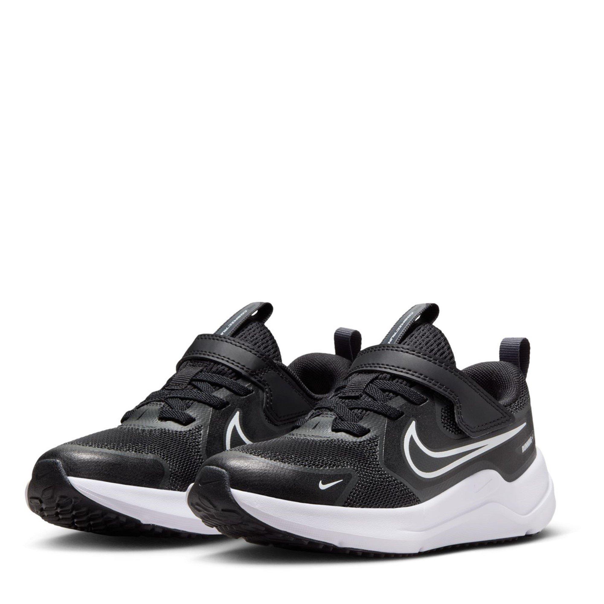 Blk/Wht/Anthra - Nike - Cosmic Runner Childrens Shoes - 3