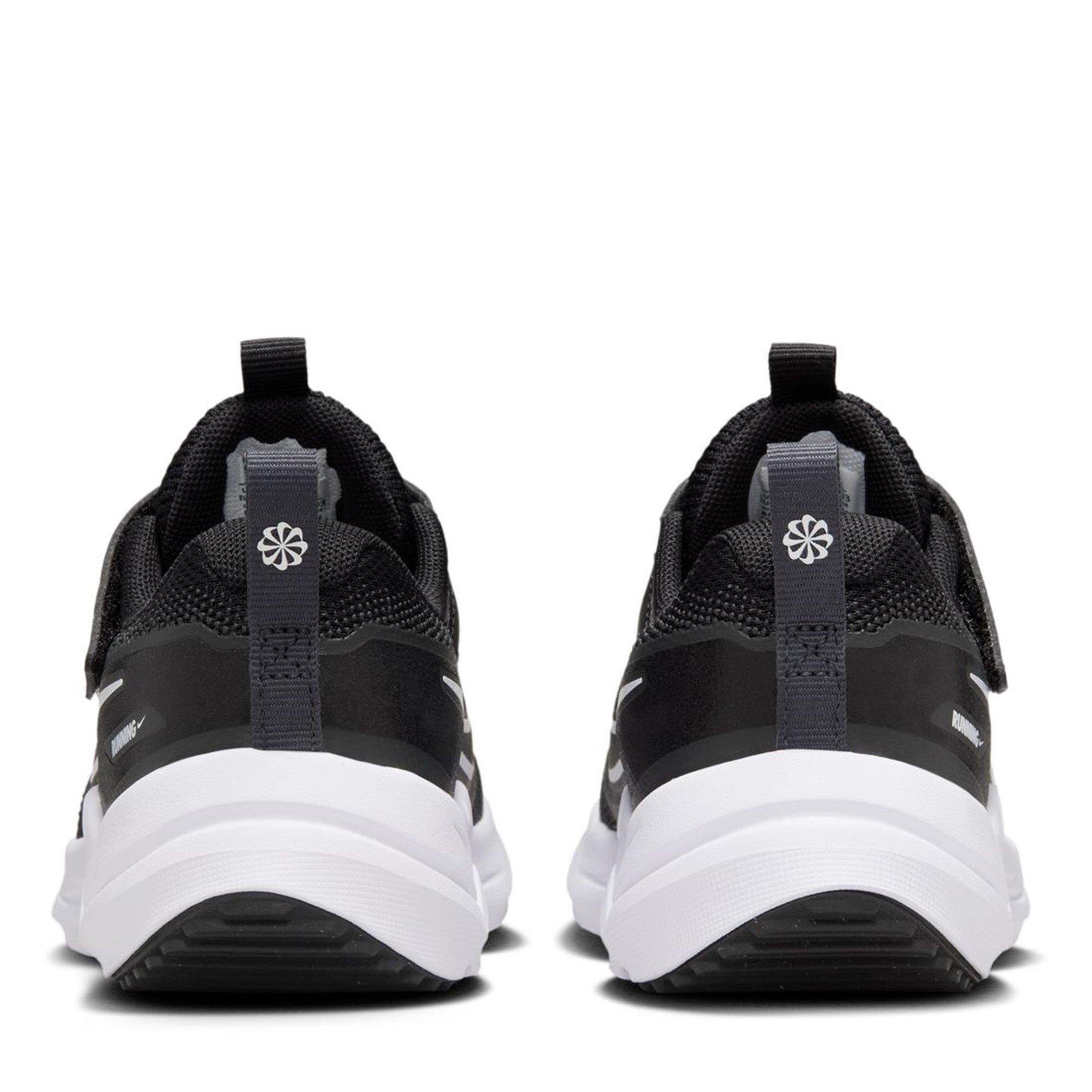 Blk/Wht/Anthra - Nike - Cosmic Runner Childrens Shoes - 4