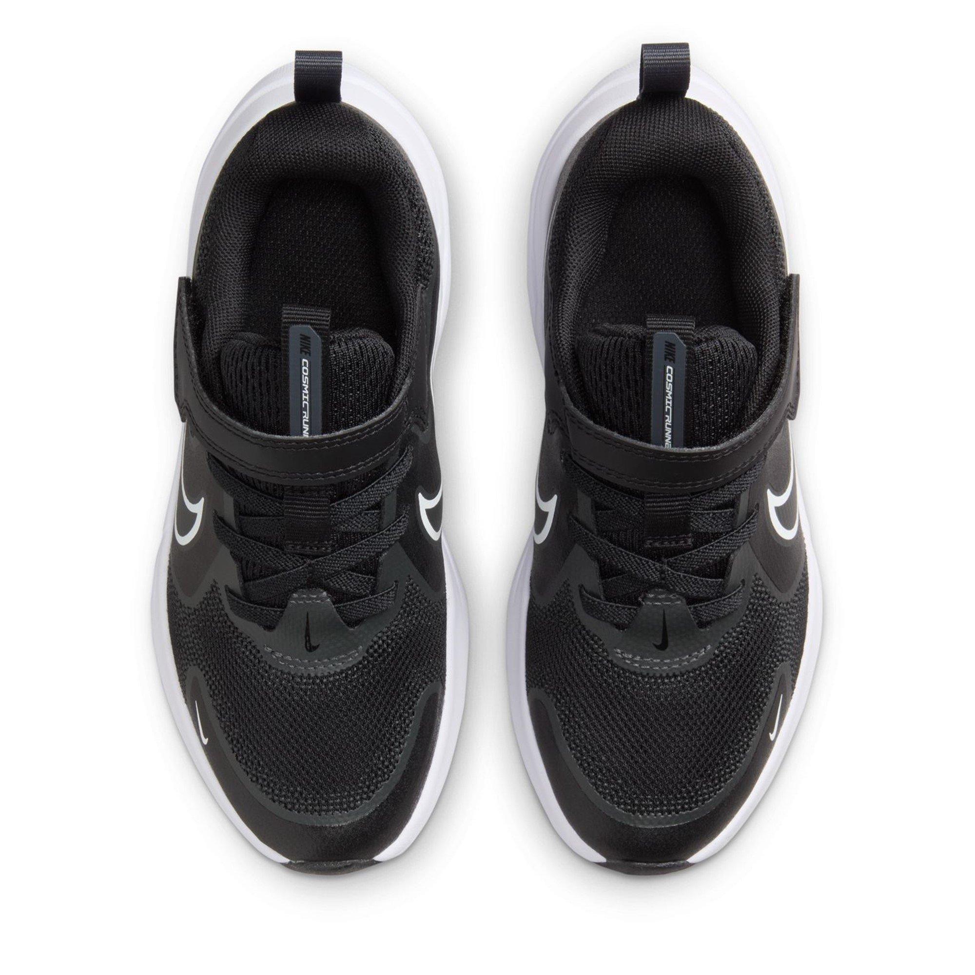 Blk/Wht/Anthra - Nike - Cosmic Runner Childrens Shoes - 5