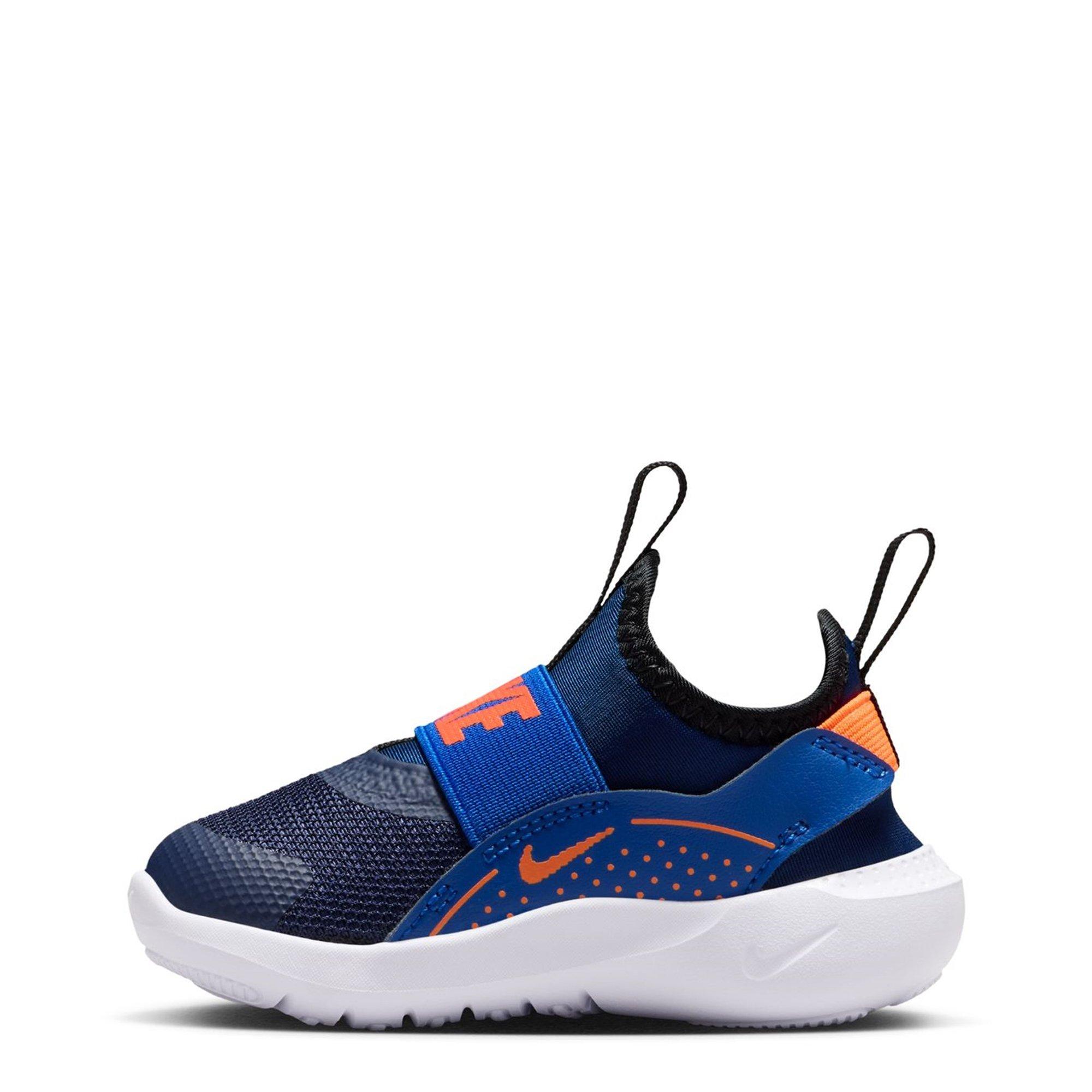 Navy/Org-Royal - Nike - Nike Flex Runner 4 Infant Shoes - 2