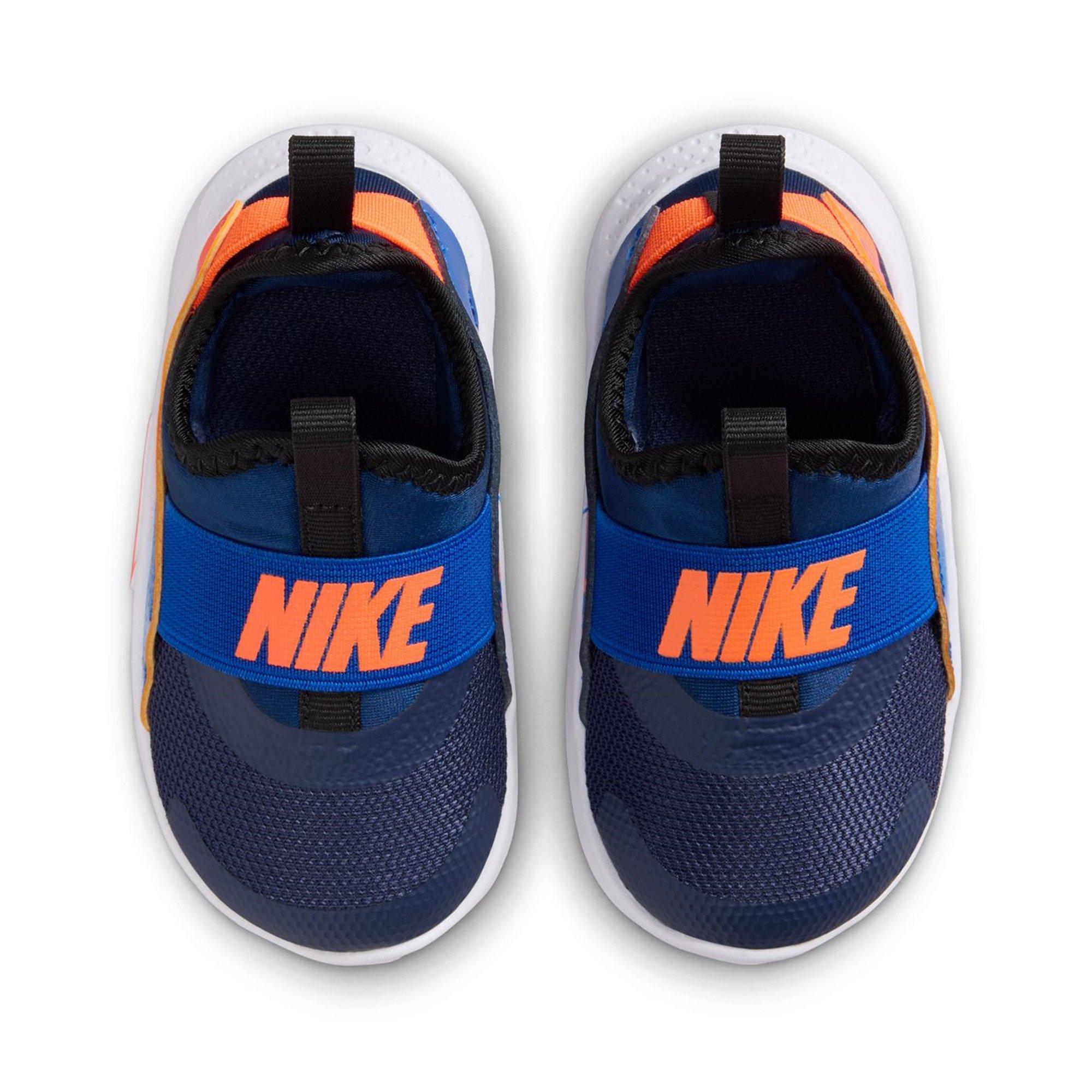 Navy/Org-Royal - Nike - Nike Flex Runner 4 Infant Shoes - 4