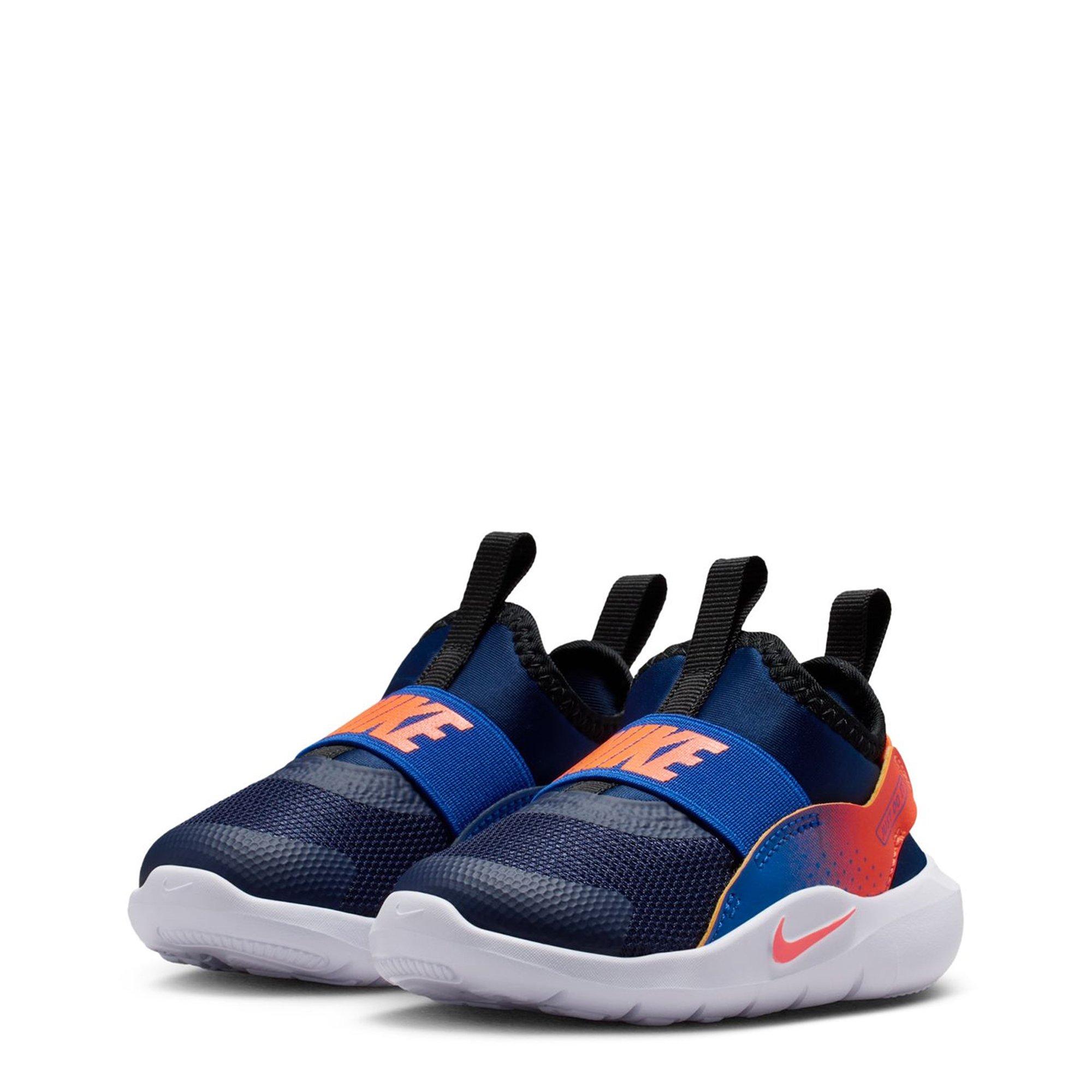 Navy/Org-Royal - Nike - Nike Flex Runner 4 Infant Shoes - 5