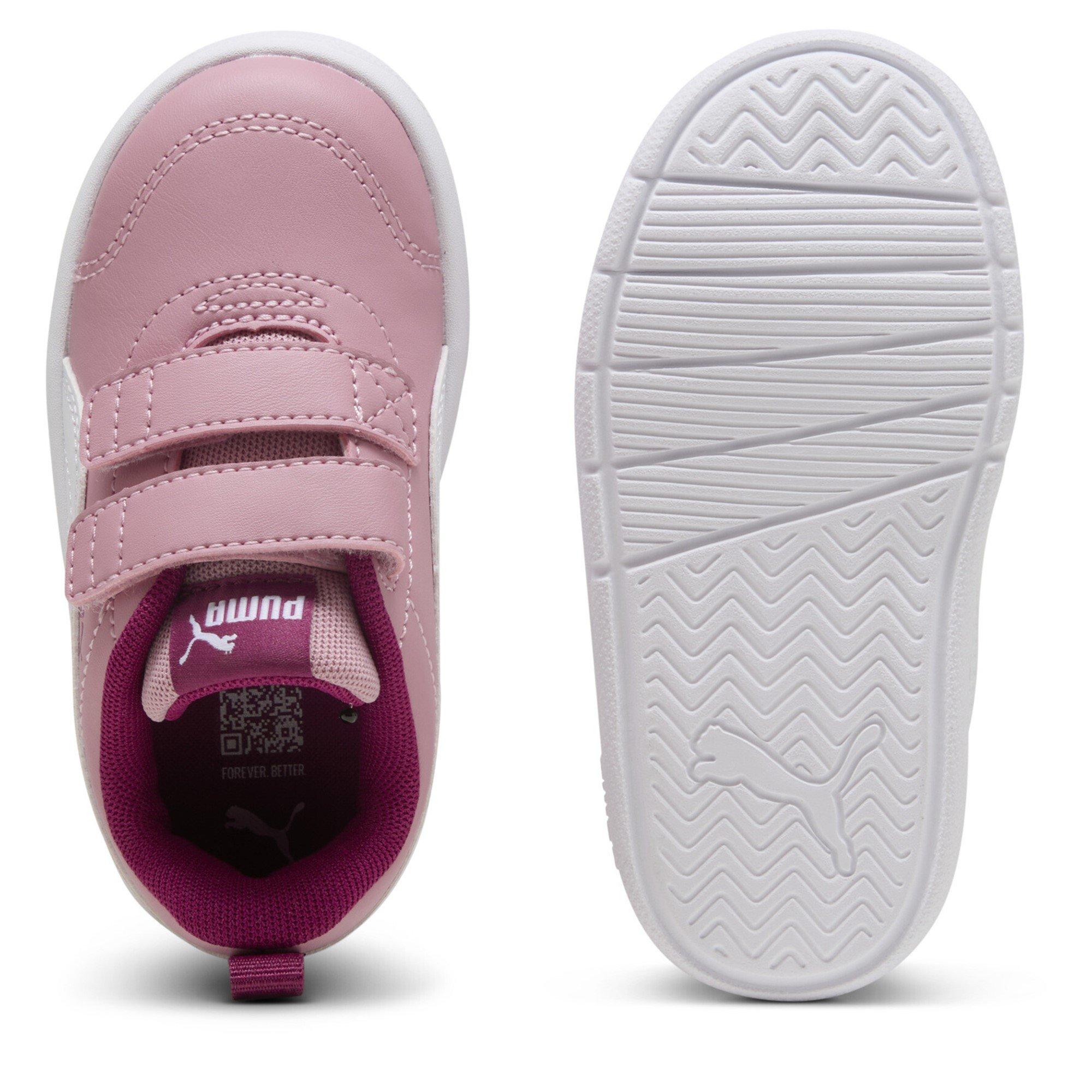 Pink-Wht-Berry - Puma - Courtflex V3 Infants Sneakers - 3