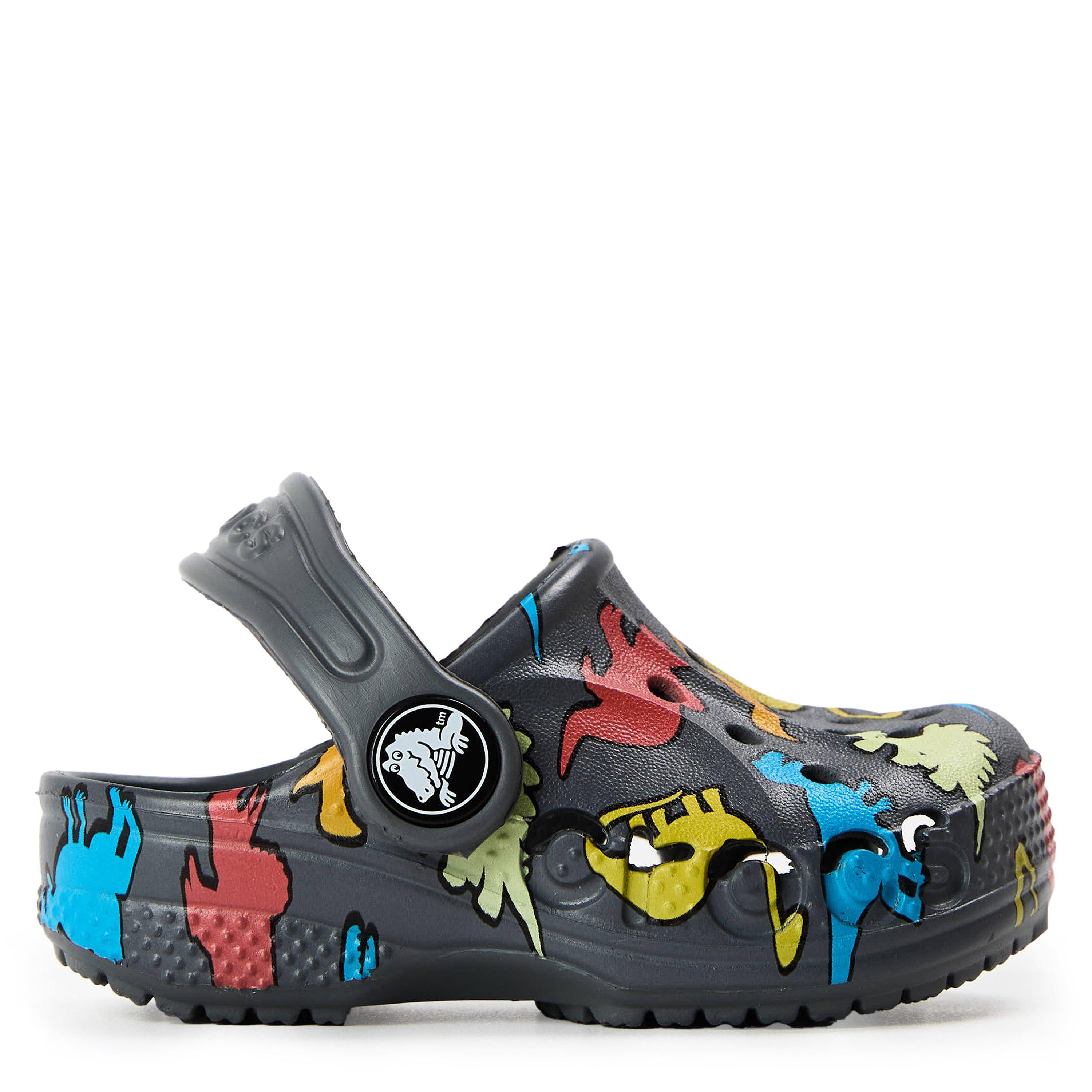 Dino Print - Crocs - Kids' Baya Clogs - 1