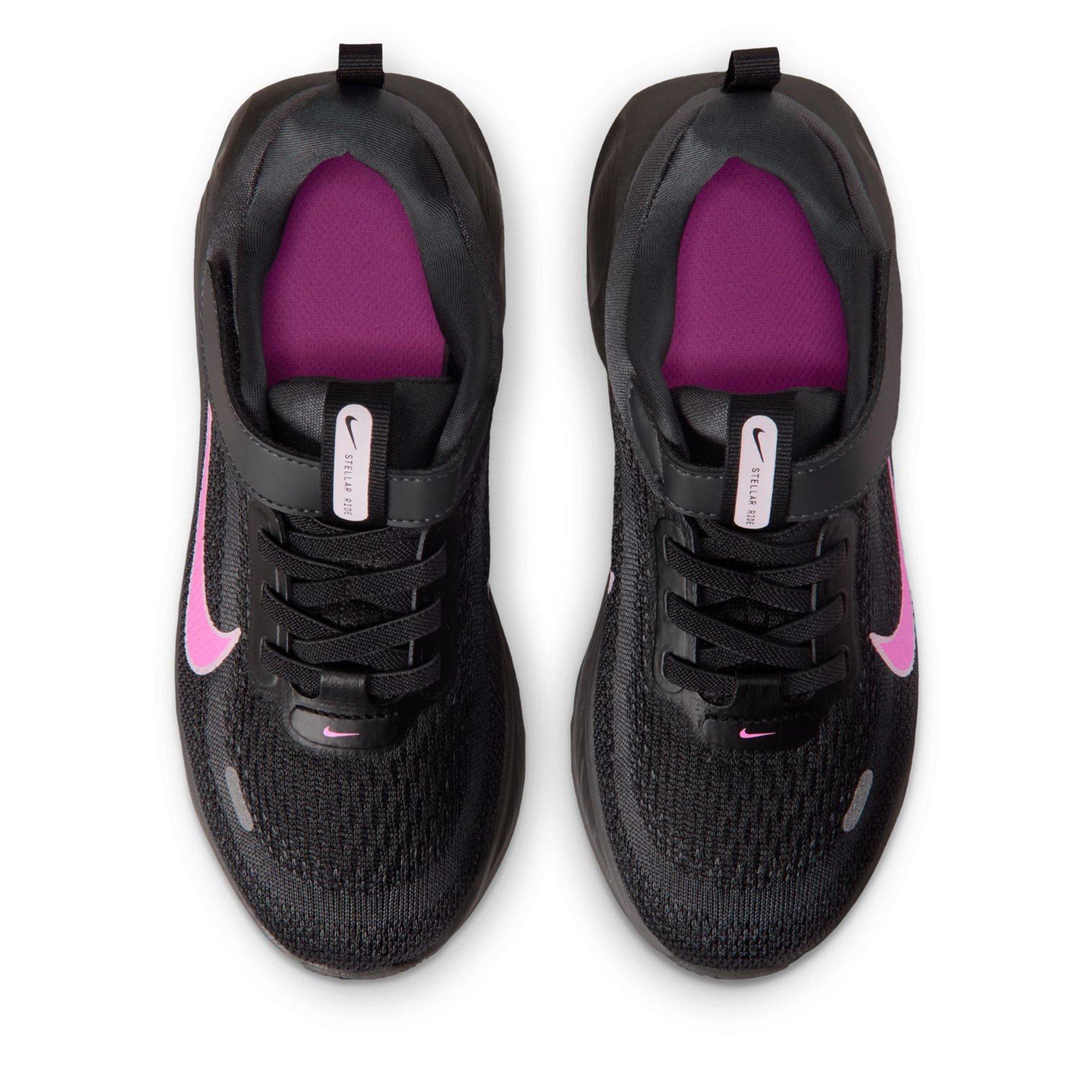 Black/Pink - Nike - Stellar Ride Runners Childrens - 5