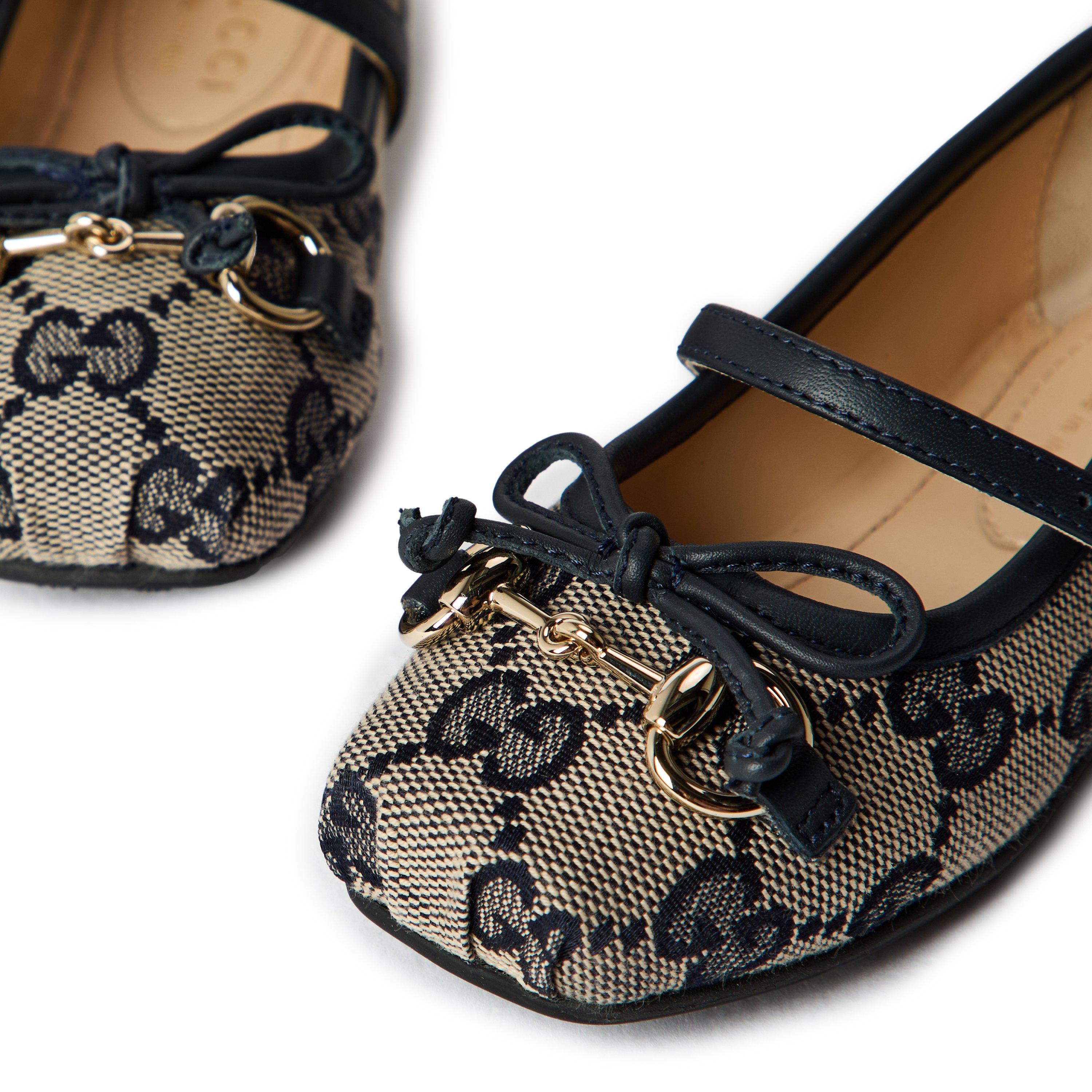 Beige/Blu 4041 - Gucci - Gucci GG Pumps In61 - 3