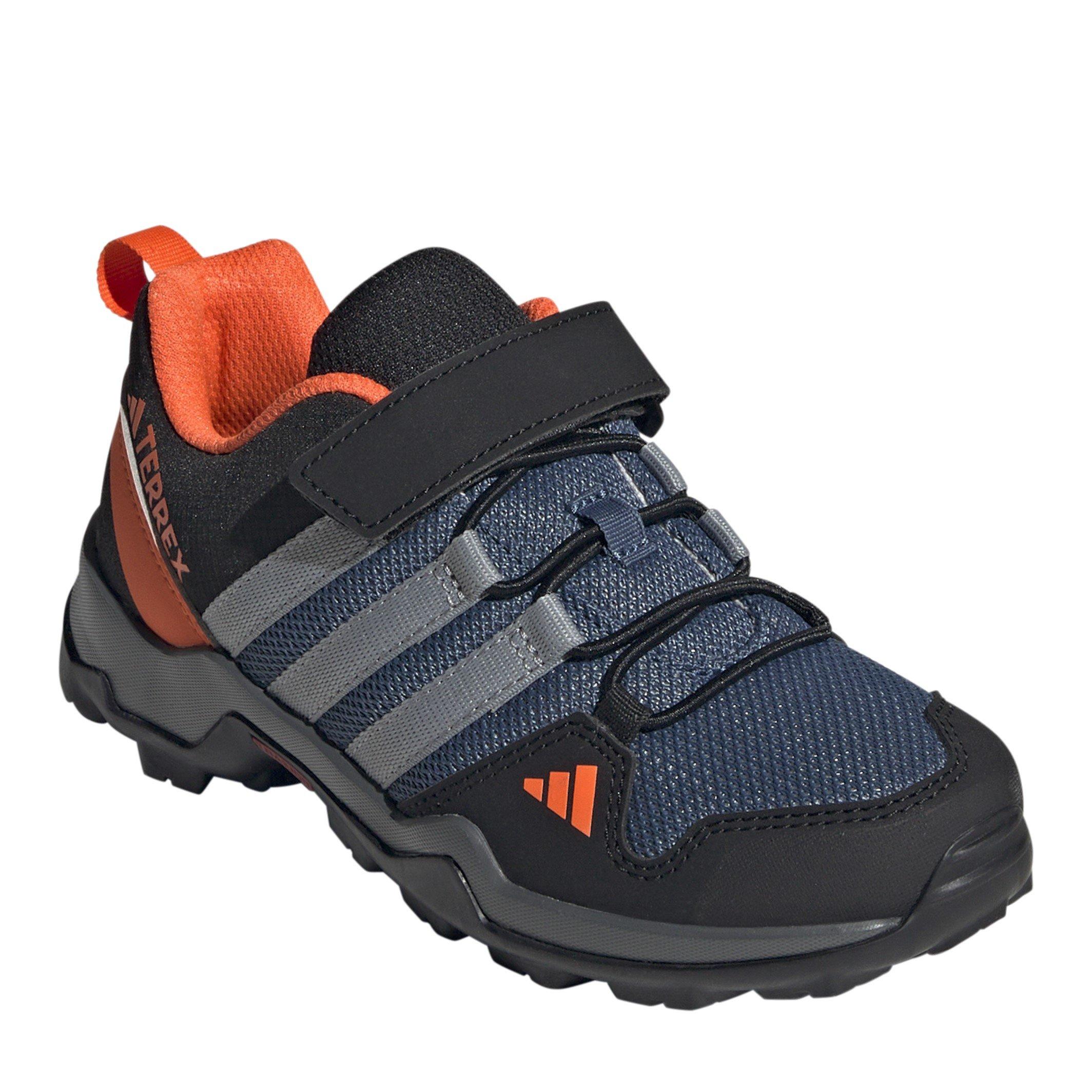 Wonder/Grey/Ora - adidas - Terrex Ax2r Cf K Walking Shoes Unisex Kids - 3