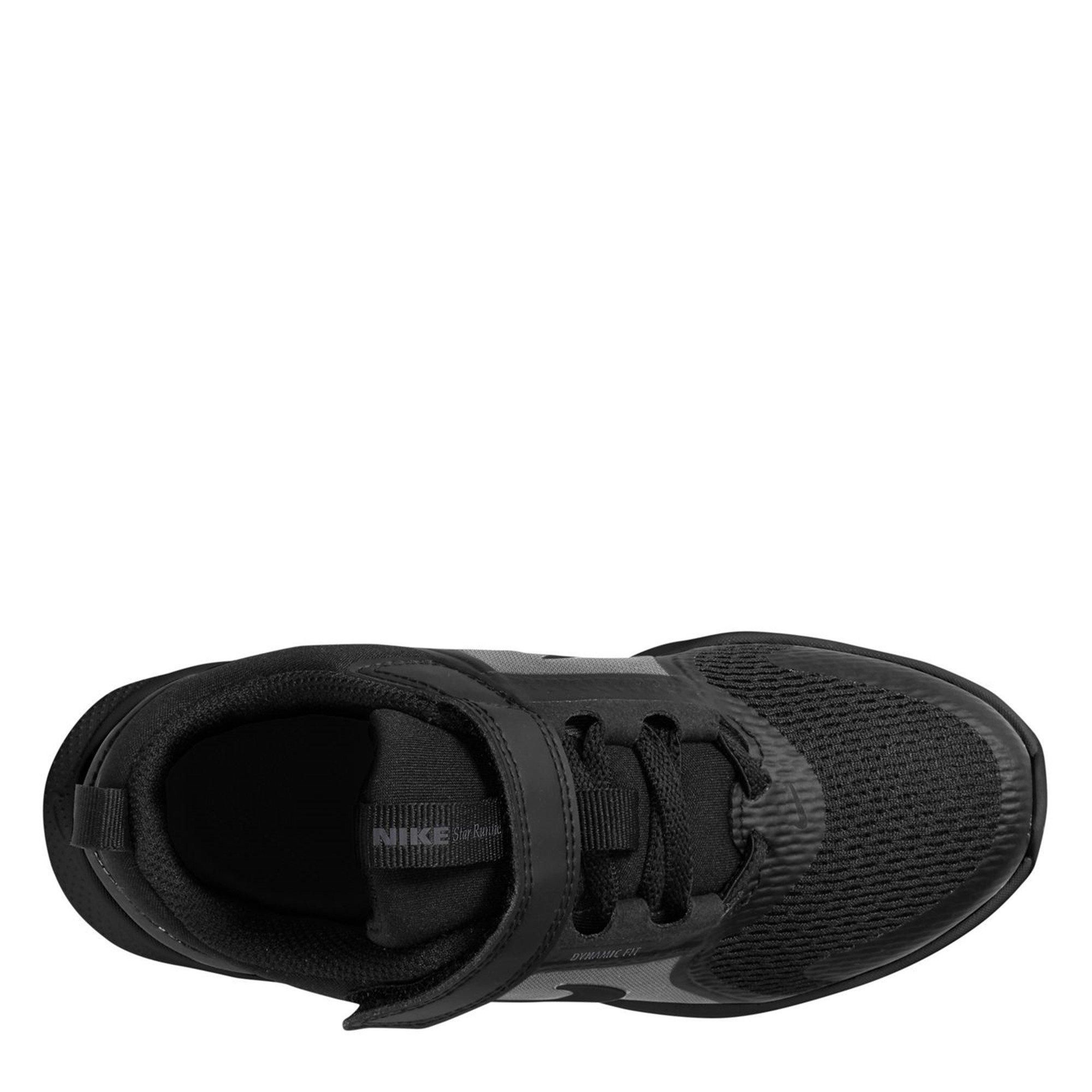 Blk/Anthracite - Nike - Star Runner 5 Childrens Shoes - 9
