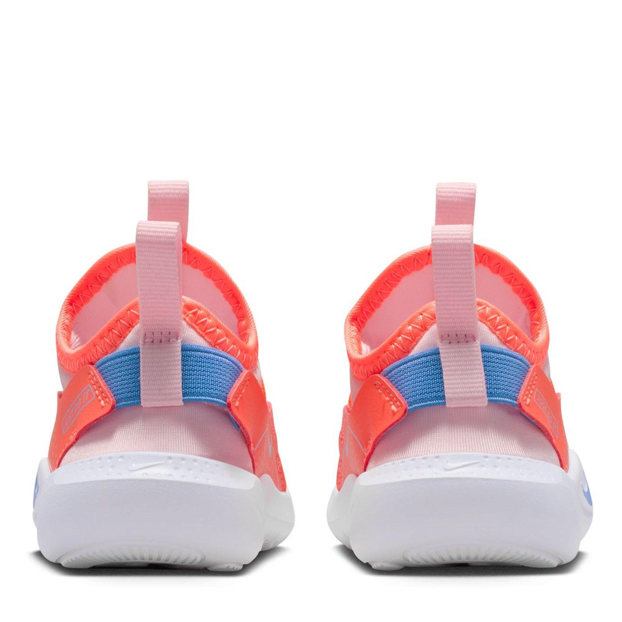 Pink/Mango-Wht - Nike - Nike Flex Runner 4 Infant Shoes - 4