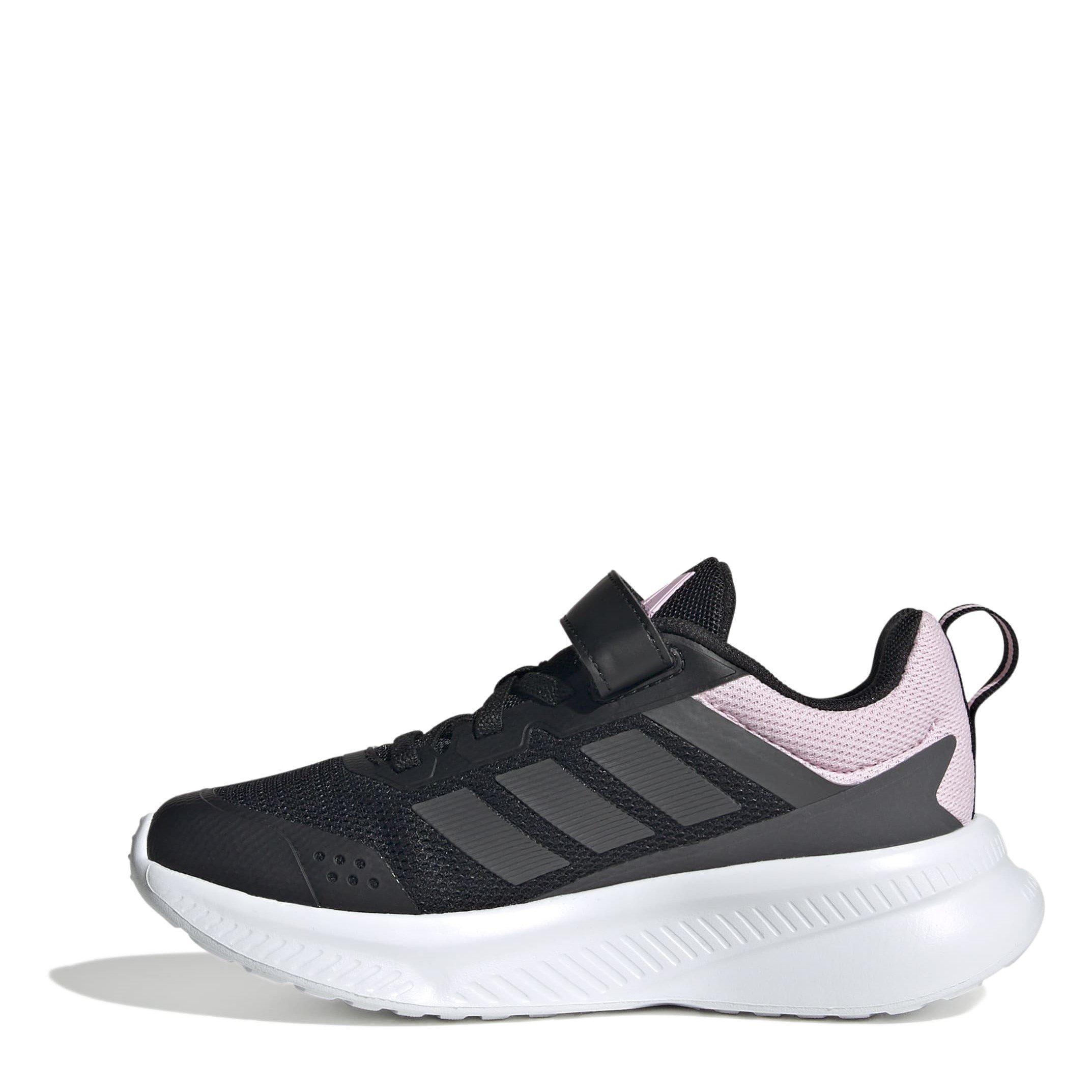 CBlk/Grey/Pink - adidas - Adidas FortaRun 4.0 Juniors Shoes - 2