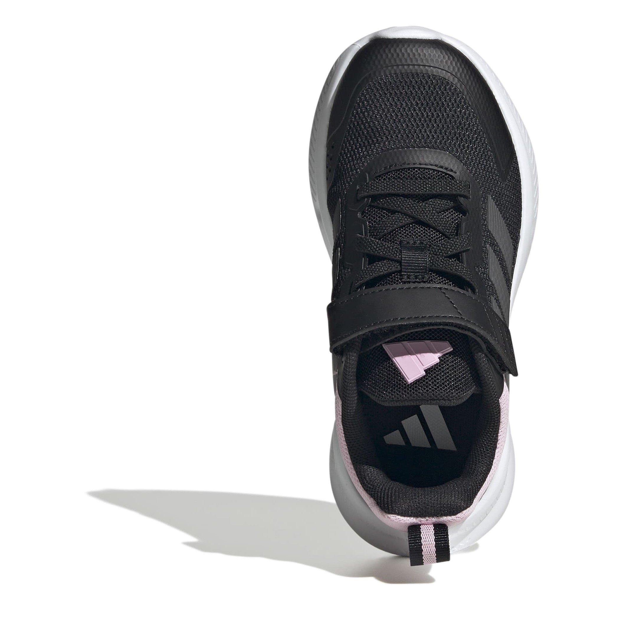 CBlk/Grey/Pink - adidas - Adidas FortaRun 4.0 Juniors Shoes - 5