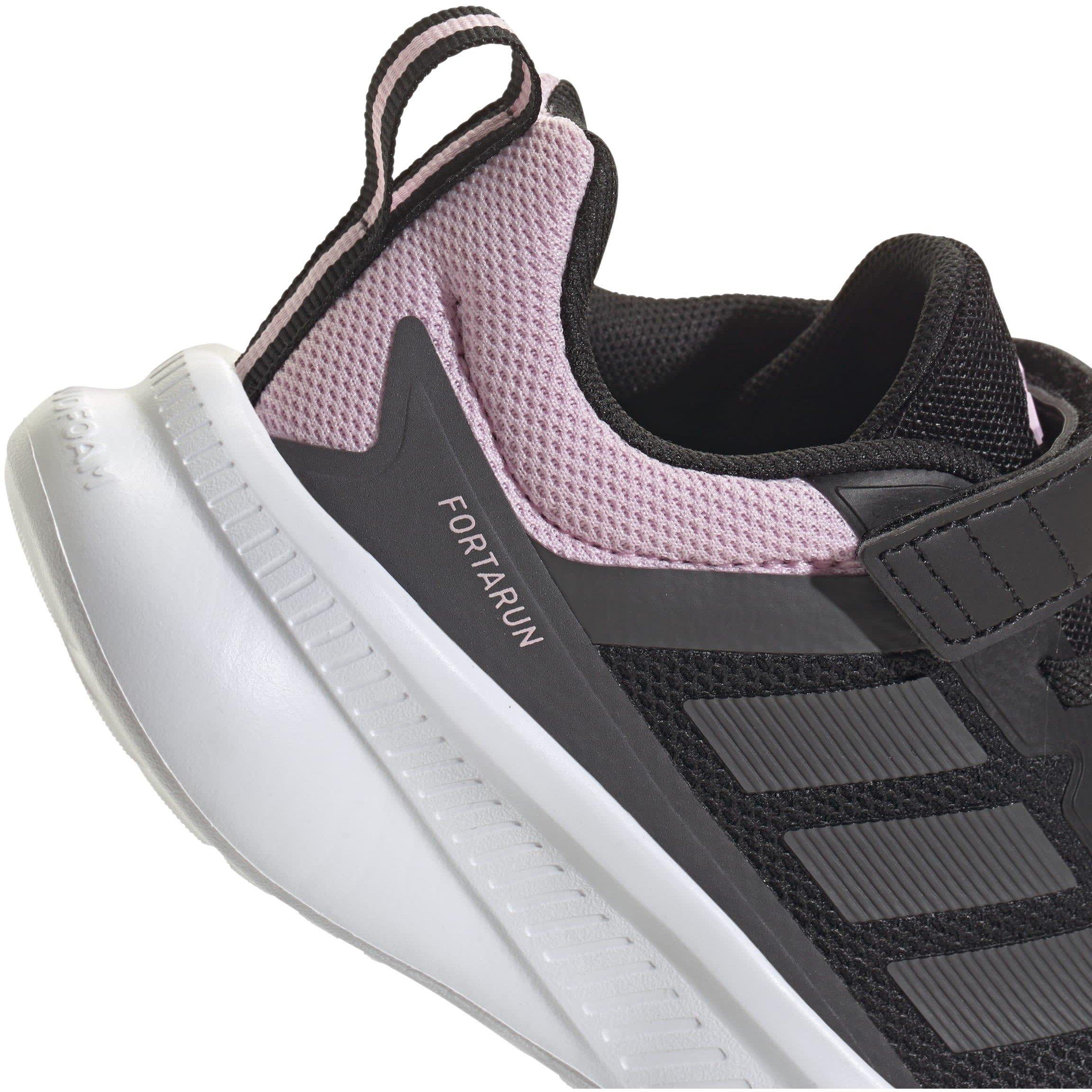 CBlk/Grey/Pink - adidas - Adidas FortaRun 4.0 Juniors Shoes - 7