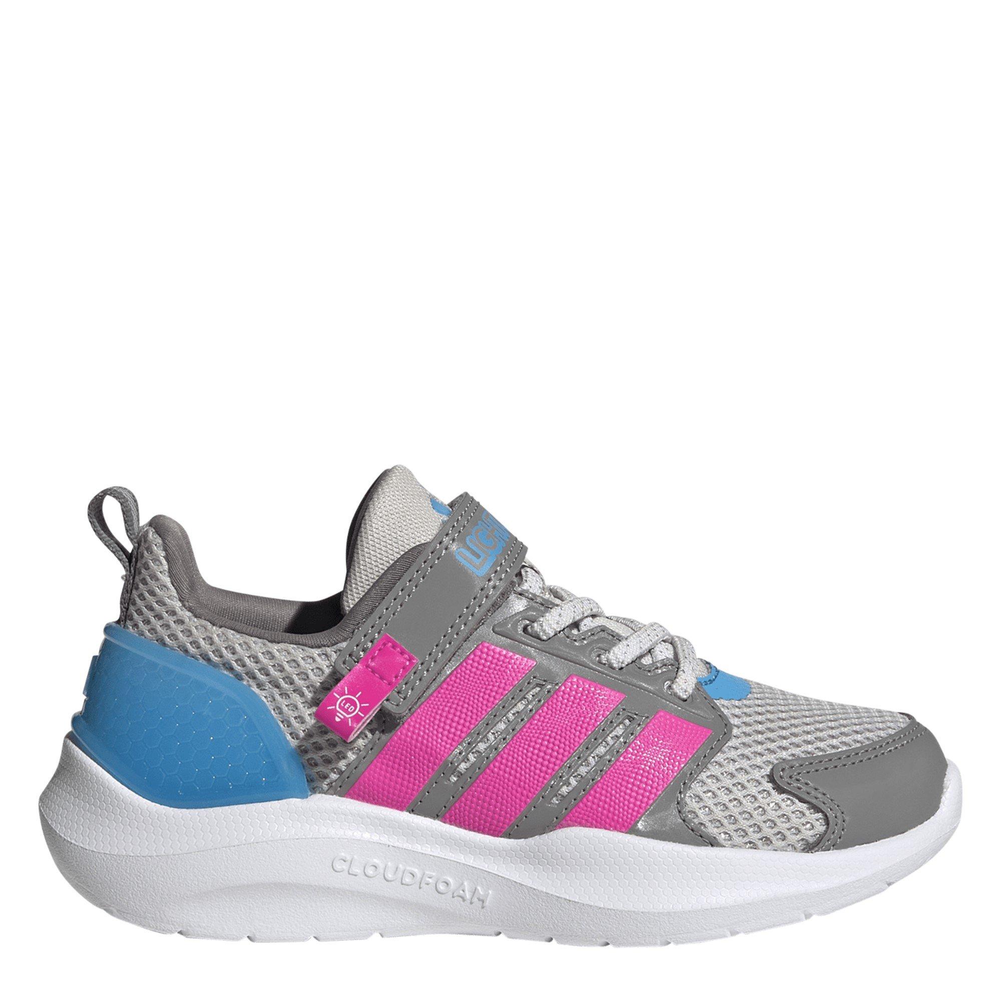 Adidas Girls Lightorama Light Up Shoes Childrens - Ice Lavenda - 1 (33)