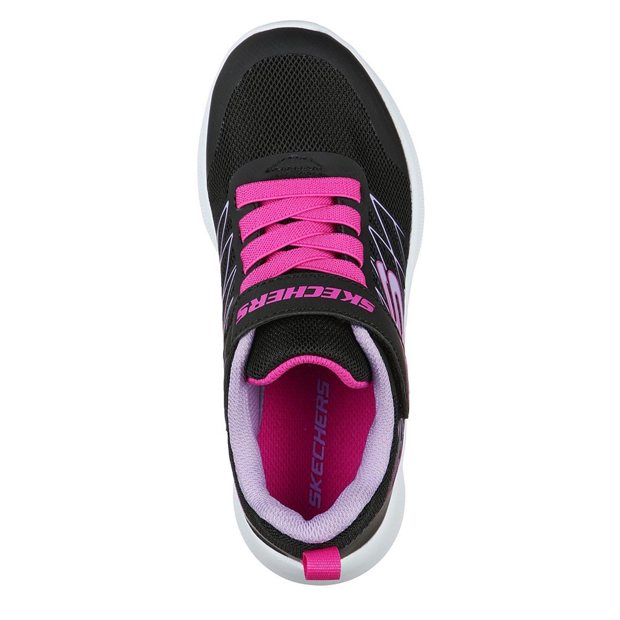 Preto/Rosa - Skechers - Microspec Runners Child Girls - 5