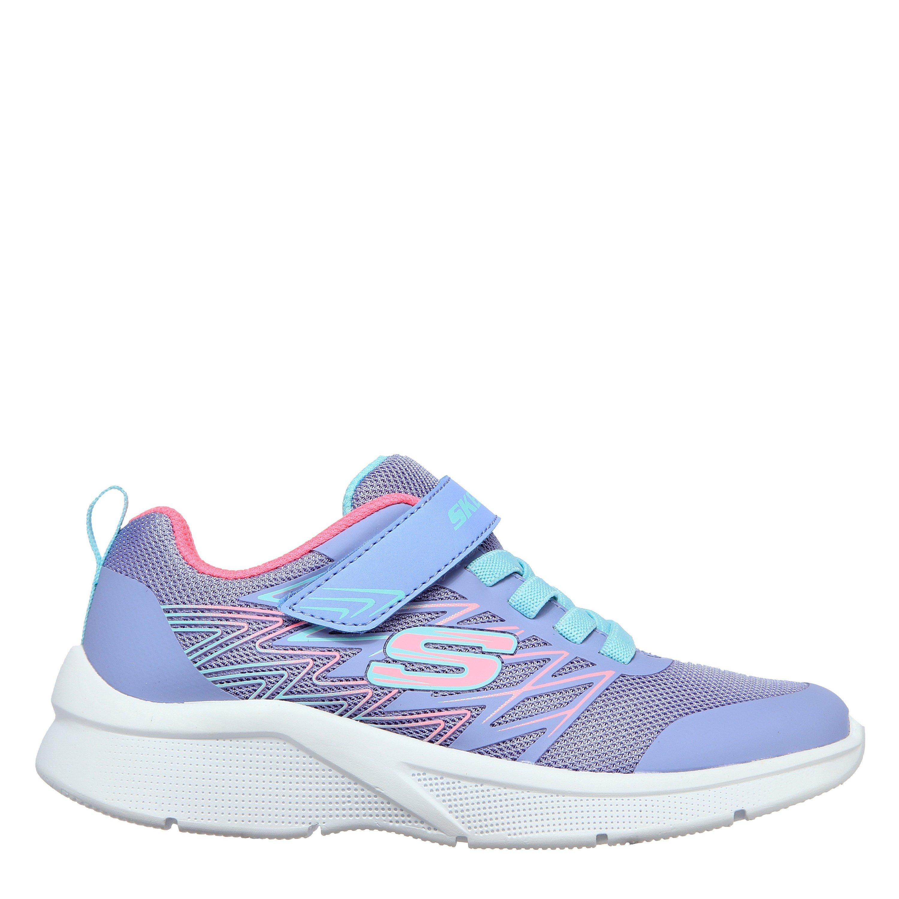 Skechers Girls Microspec Runners Child - Purple/Pink - C13 (32)