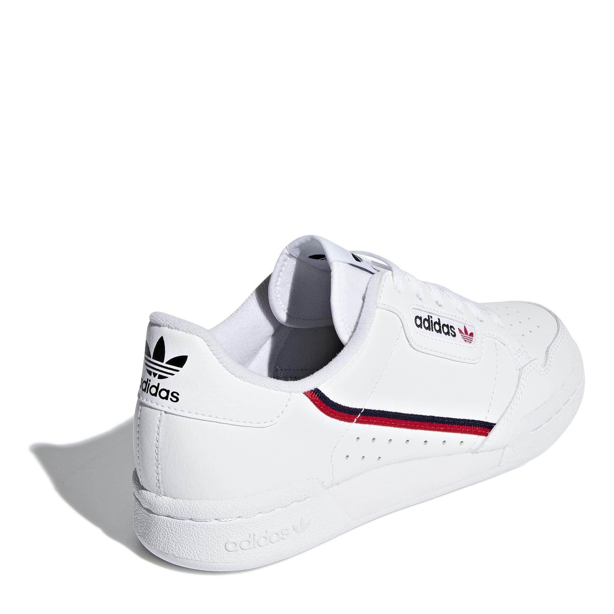Bijela - adidas Originals - Kids' Continental 80 Court Trainers - 5