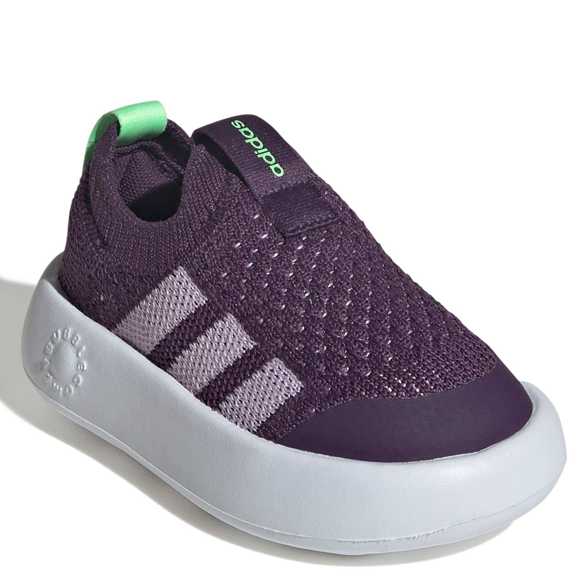 Plum/Lime Burst - adidas - adidas Bubblecomfy Infants Shoes - 5
