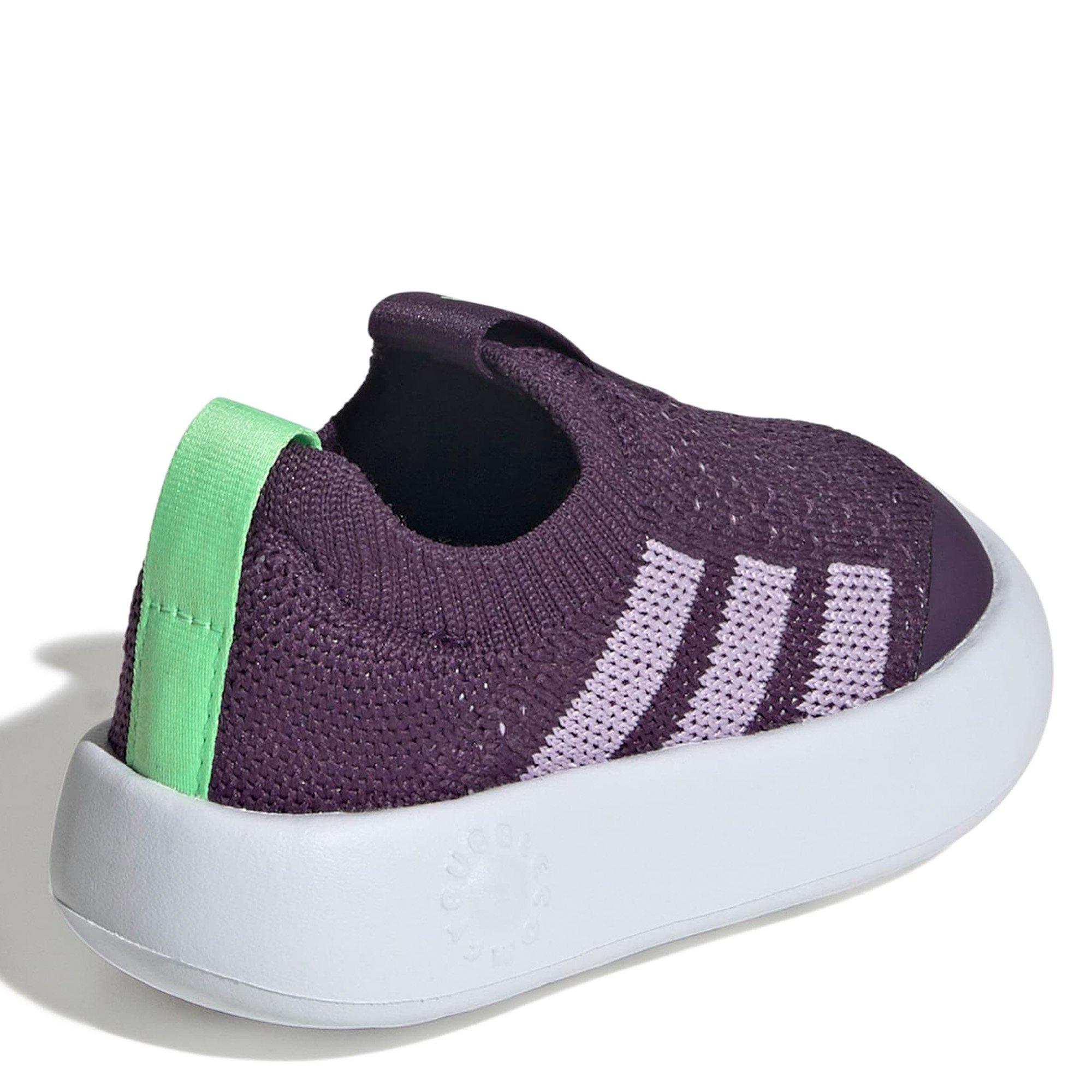 Plum/Lime Burst - adidas - adidas Bubblecomfy Infants Shoes - 6