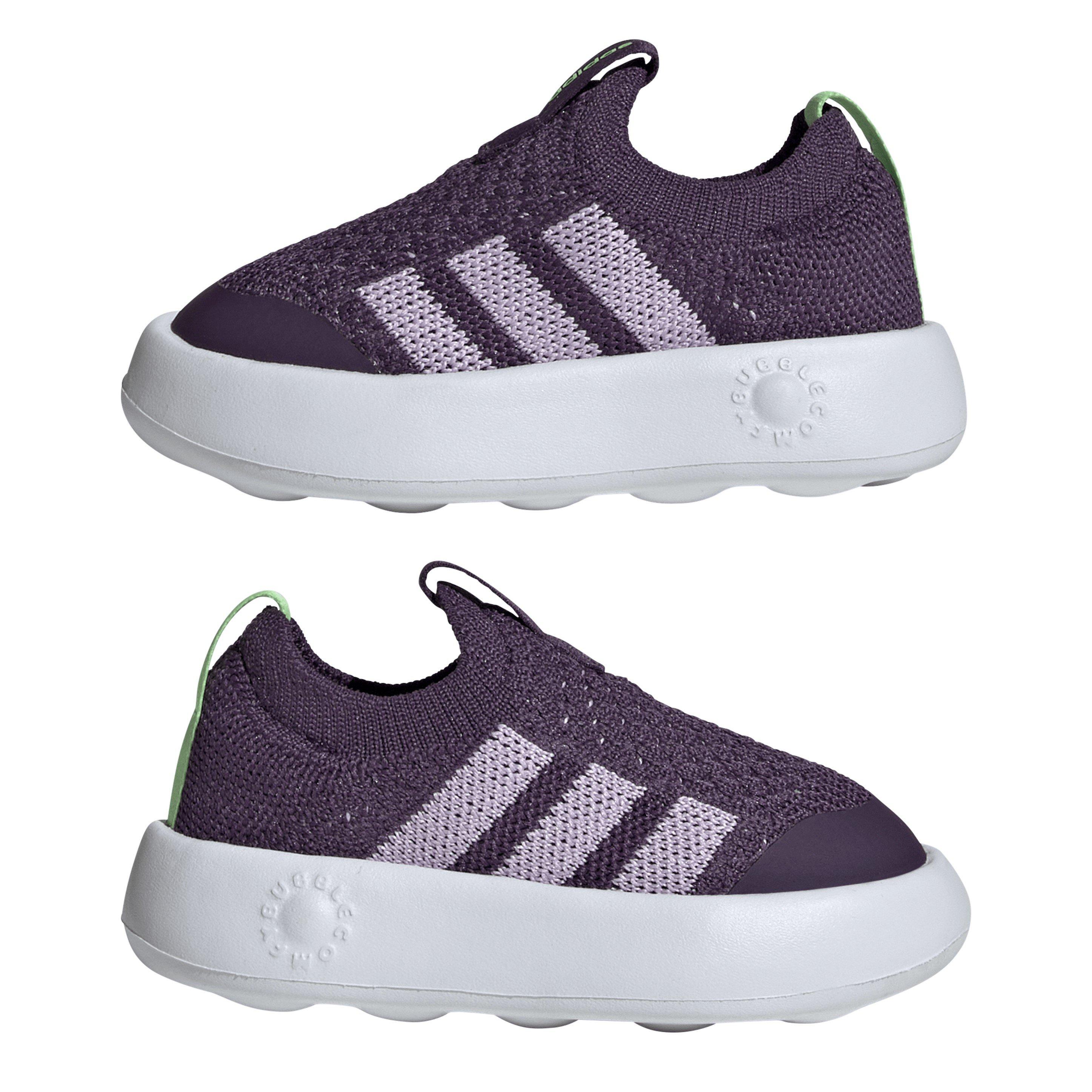 Plum/Lime Burst - adidas - adidas Bubblecomfy Infants Shoes - 9