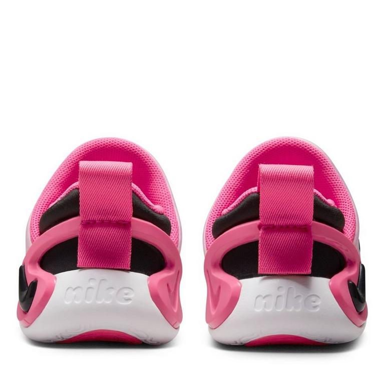 Rose/Noir - Nike - Dynamo Go Baby/Toddler Easy On/Off Shoes - 4