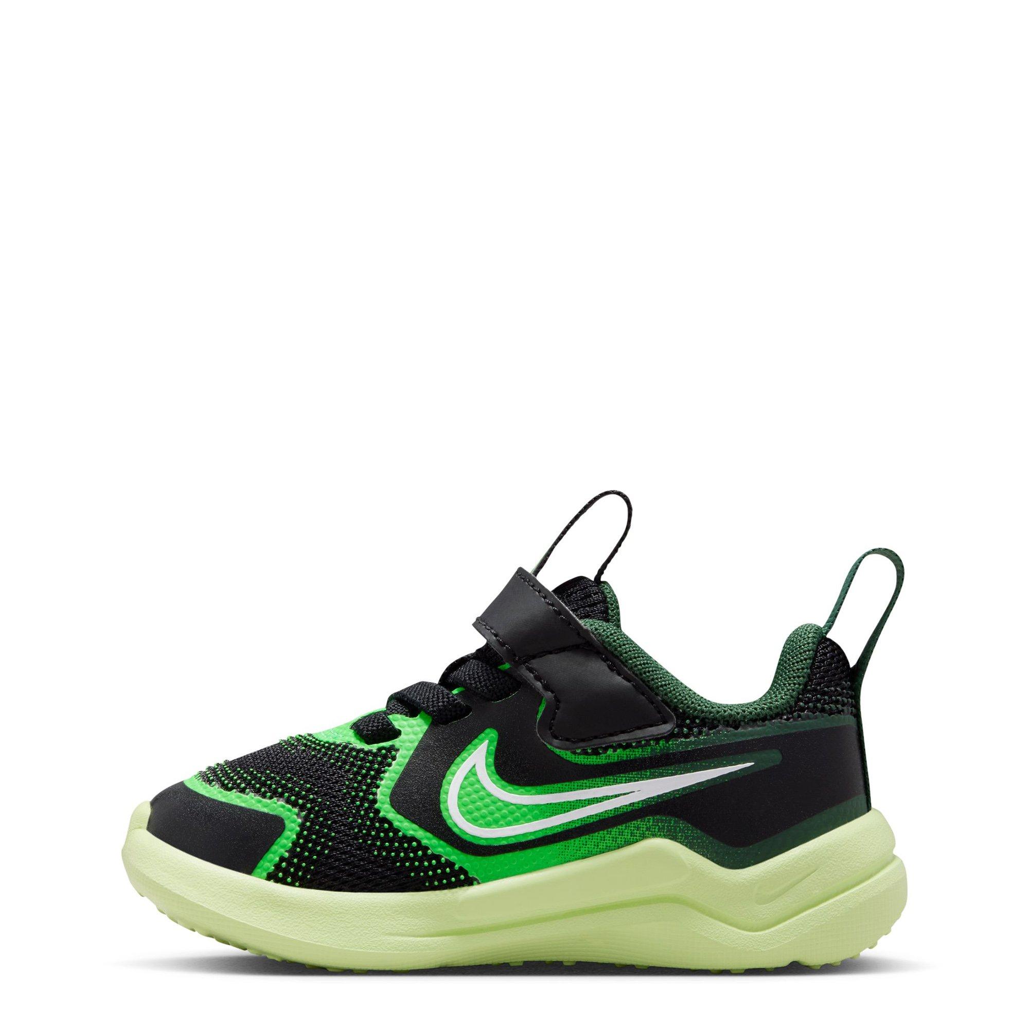 Black/Wht-Lime - Nike - Nike Cosmic Runner Infant Shoes - 2
