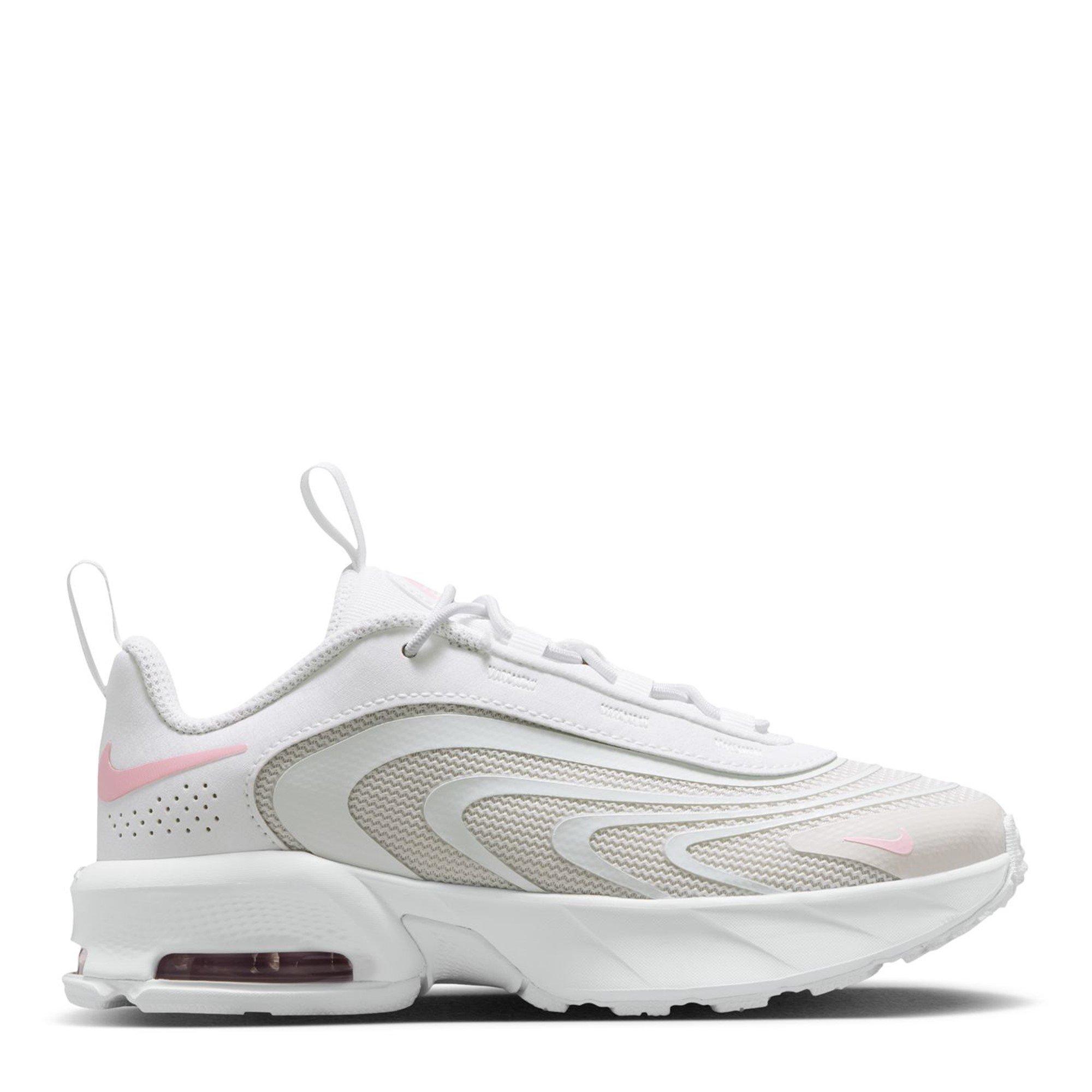 Nike Boys Kids' Air Max Fire Trainers - White/Pink - C11 (28.5)