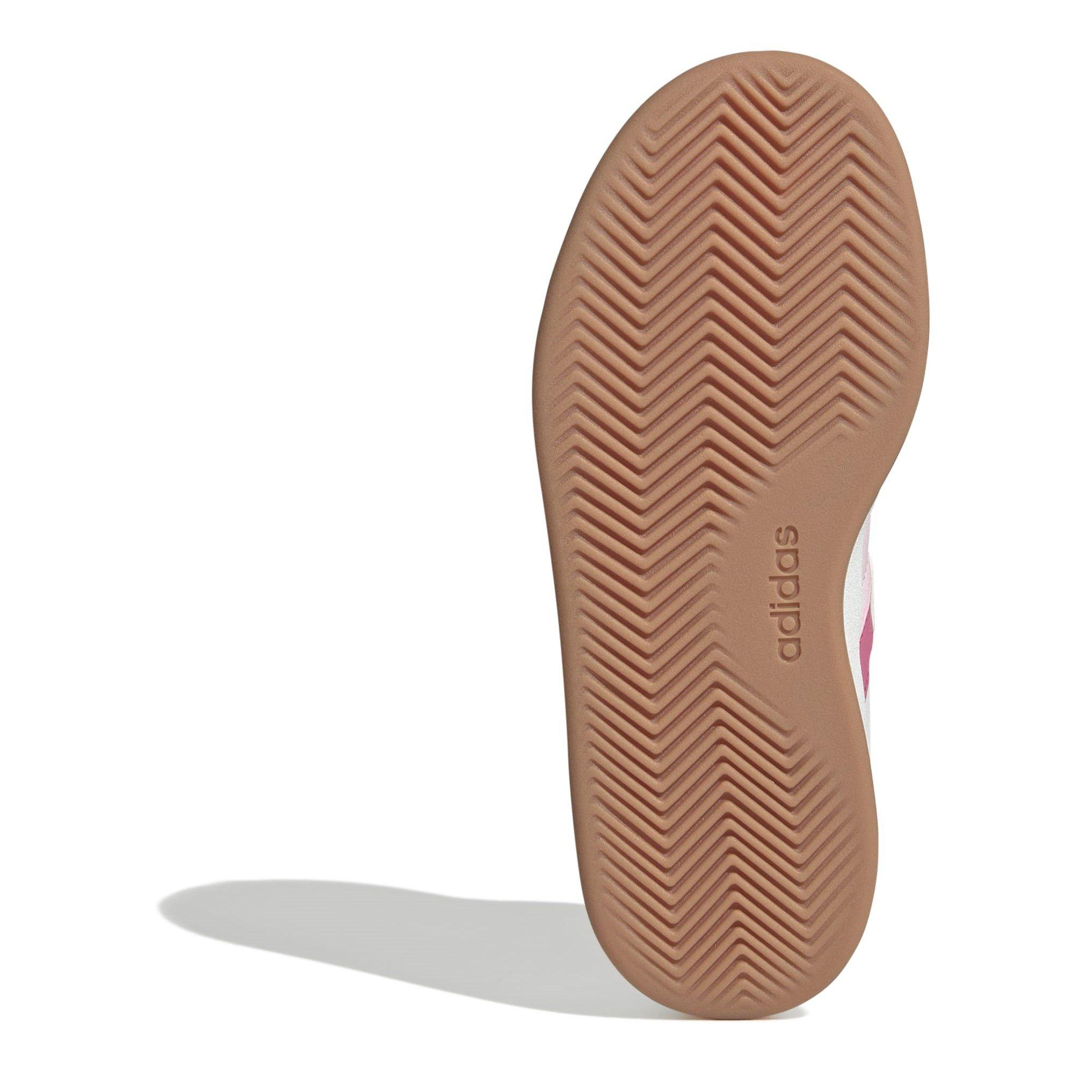 White/Pink - adidas - Kids' Breaknet Runner - 6