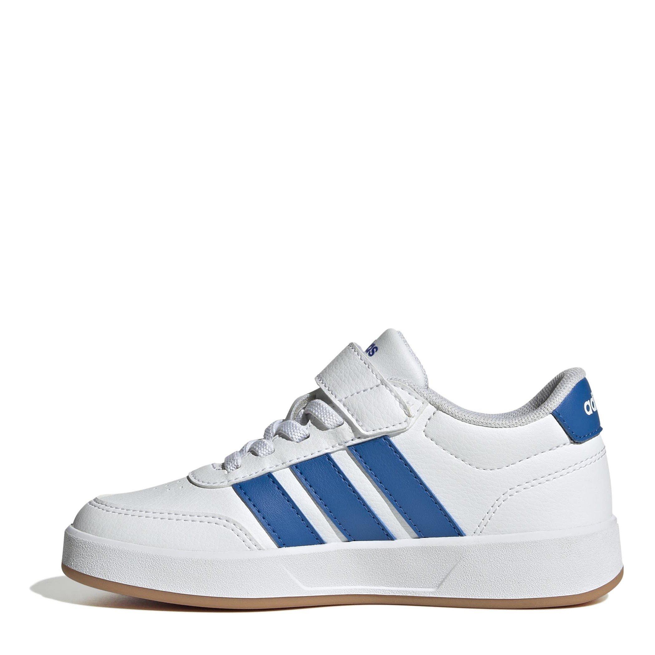 White/Royal/Wht - adidas - Kids' Breaknet Runner - 2