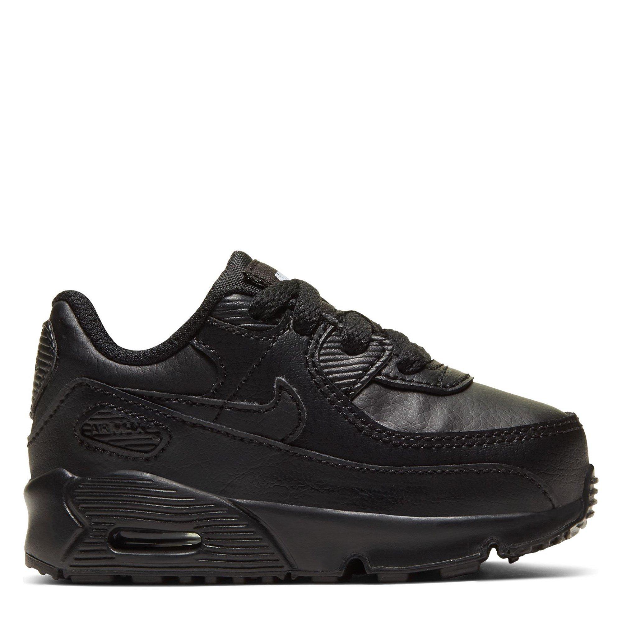 Triple Black - Nike - Air Max 90 Trainers Infant Boys - 1