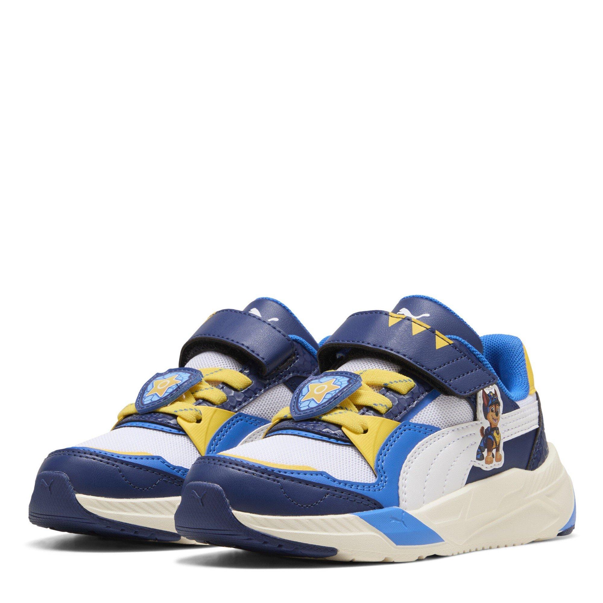 Blauw/Wit/Geel - Puma - Kids' Trainers - 1